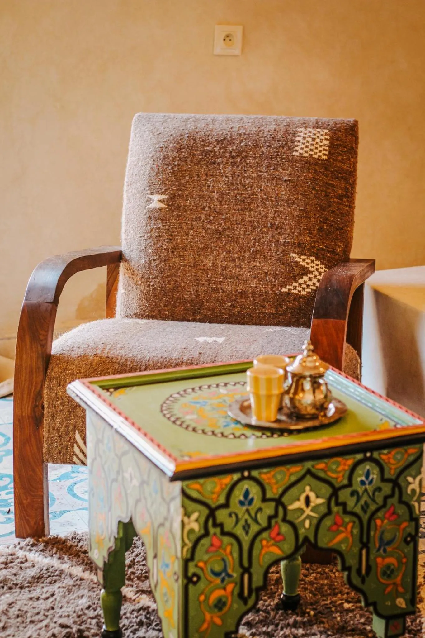 Decorative detail in Hotel & Spa La Ferme El Dar