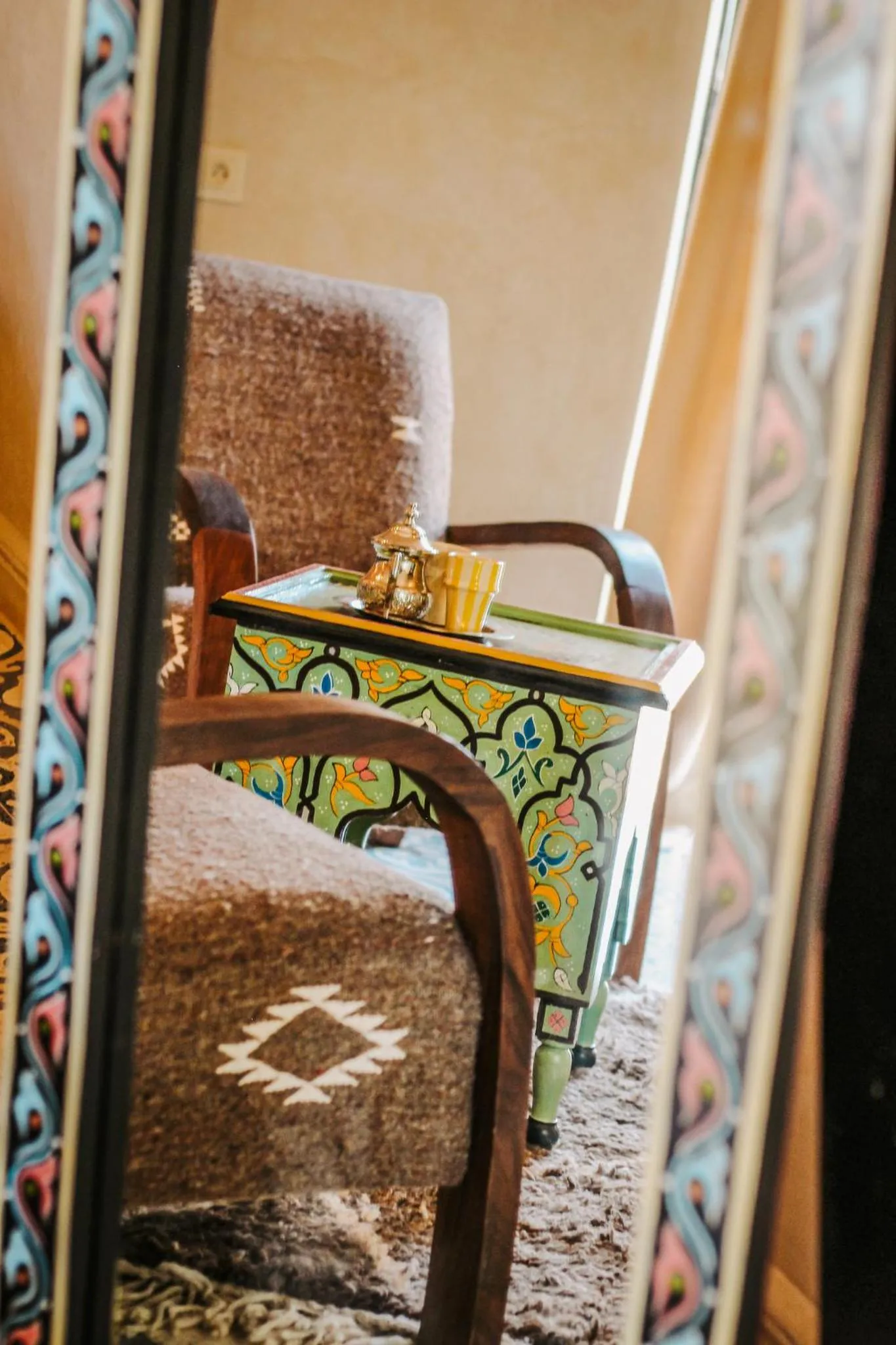 Decorative detail in Hotel & Spa La Ferme El Dar