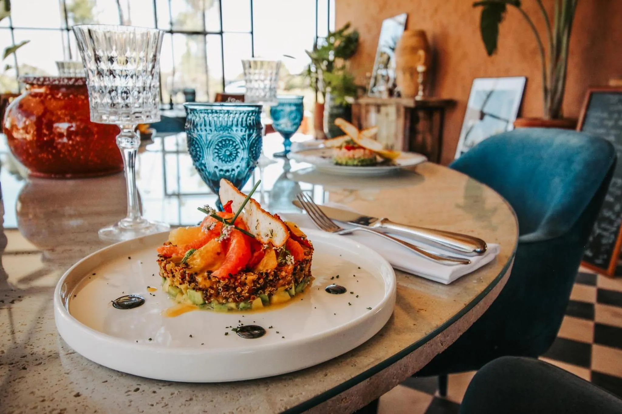 Restaurant/places to eat in Hotel & Spa La Ferme El Dar