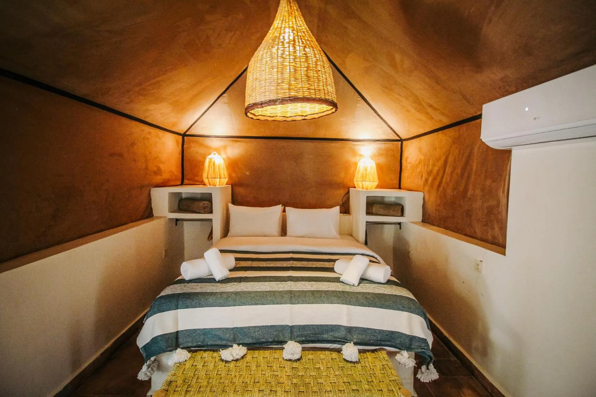 Double Room with Pool View in Hotel & Spa La Ferme El Dar