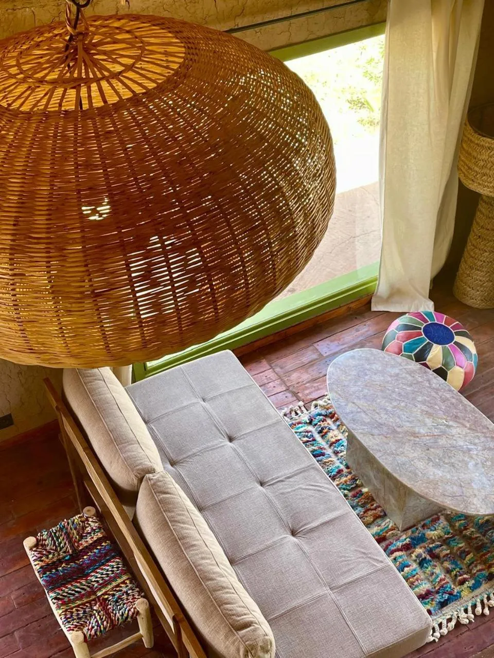 Living room in Hotel & Spa La Ferme El Dar