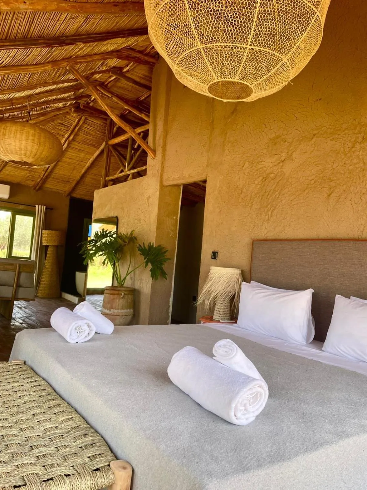 Photo of the whole room, Bed in Hotel & Spa La Ferme El Dar