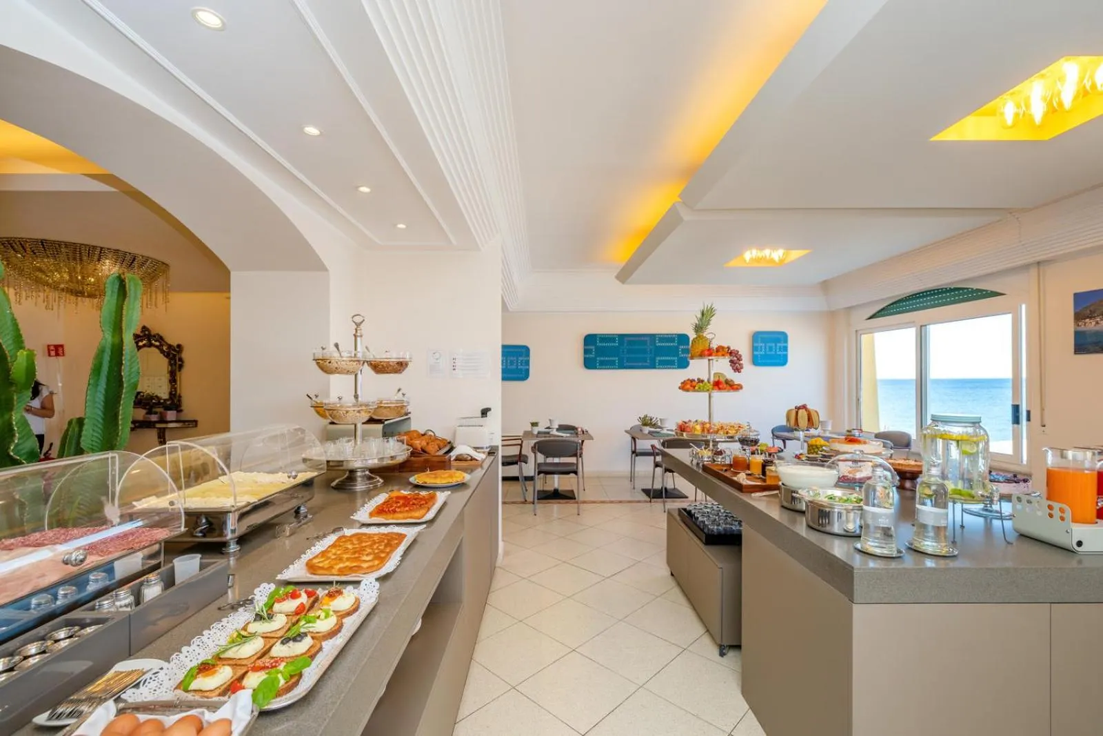 Breakfast in Hotel Albatros Varigotti