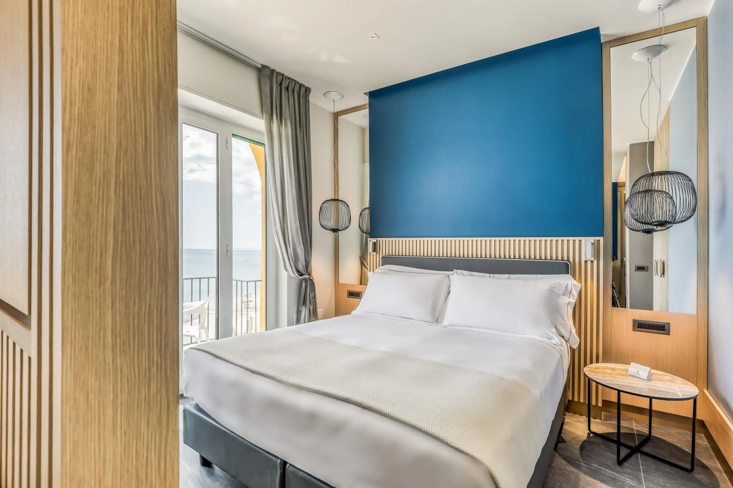 Bed in Hotel Albatros Varigotti