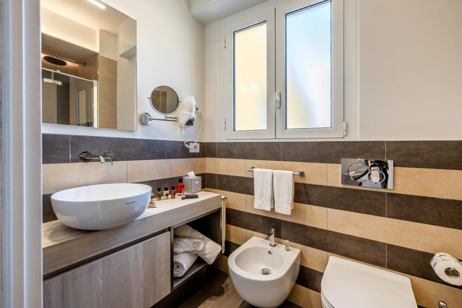 Bathroom in Hotel Albatros Varigotti