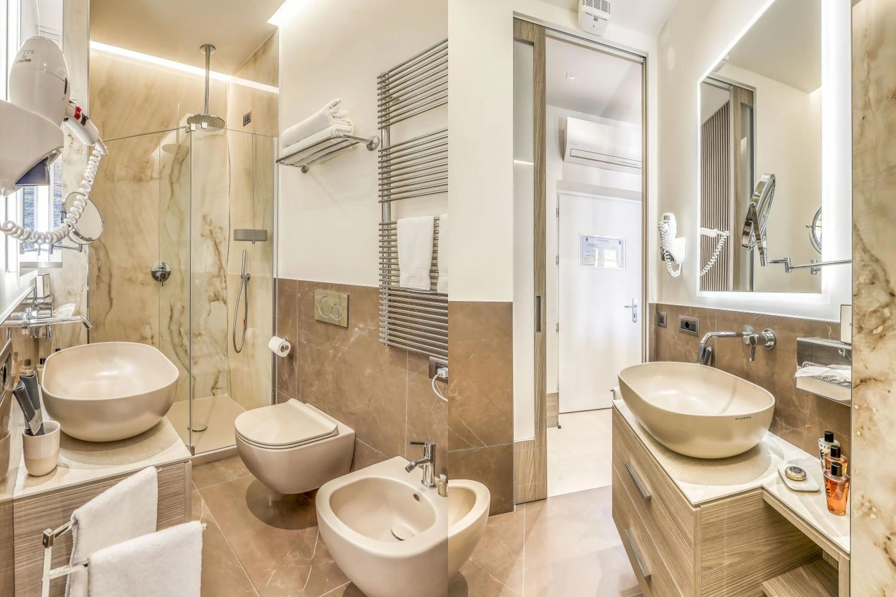 Bathroom in Hotel Albatros Varigotti