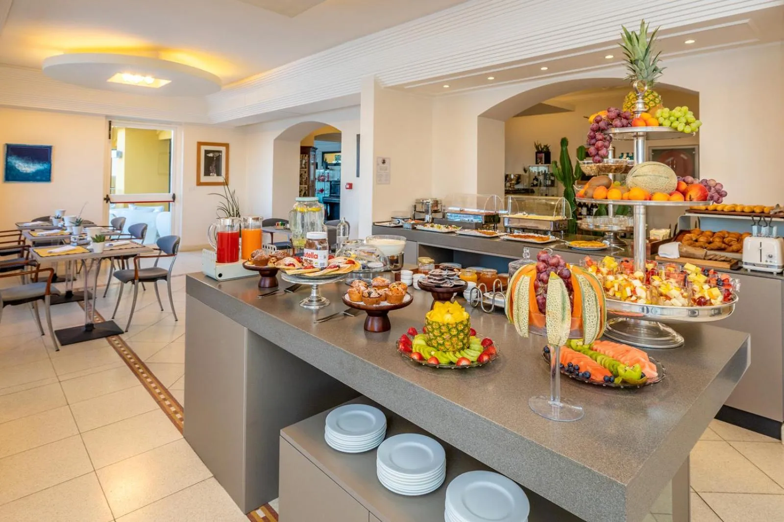 Breakfast in Hotel Albatros Varigotti