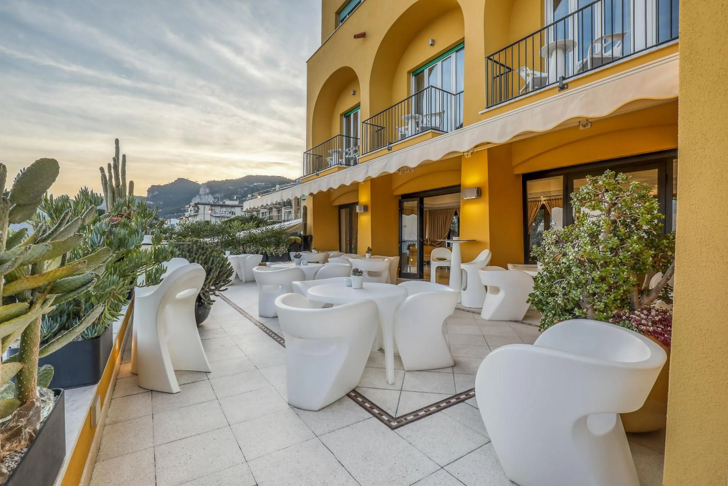 Balcony/Terrace in Hotel Albatros Varigotti