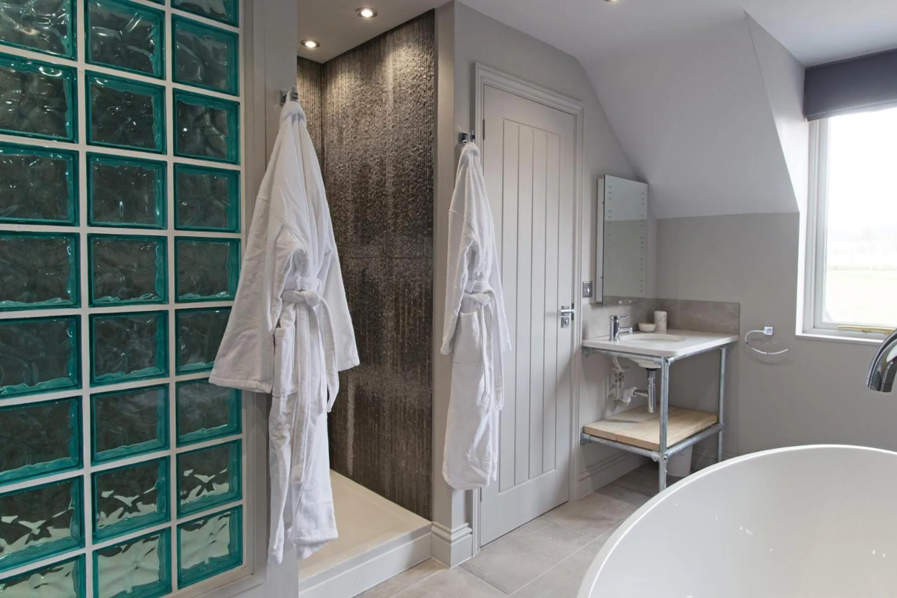 Bathroom in No33 THORNHAM BOUTIQUE SUITES