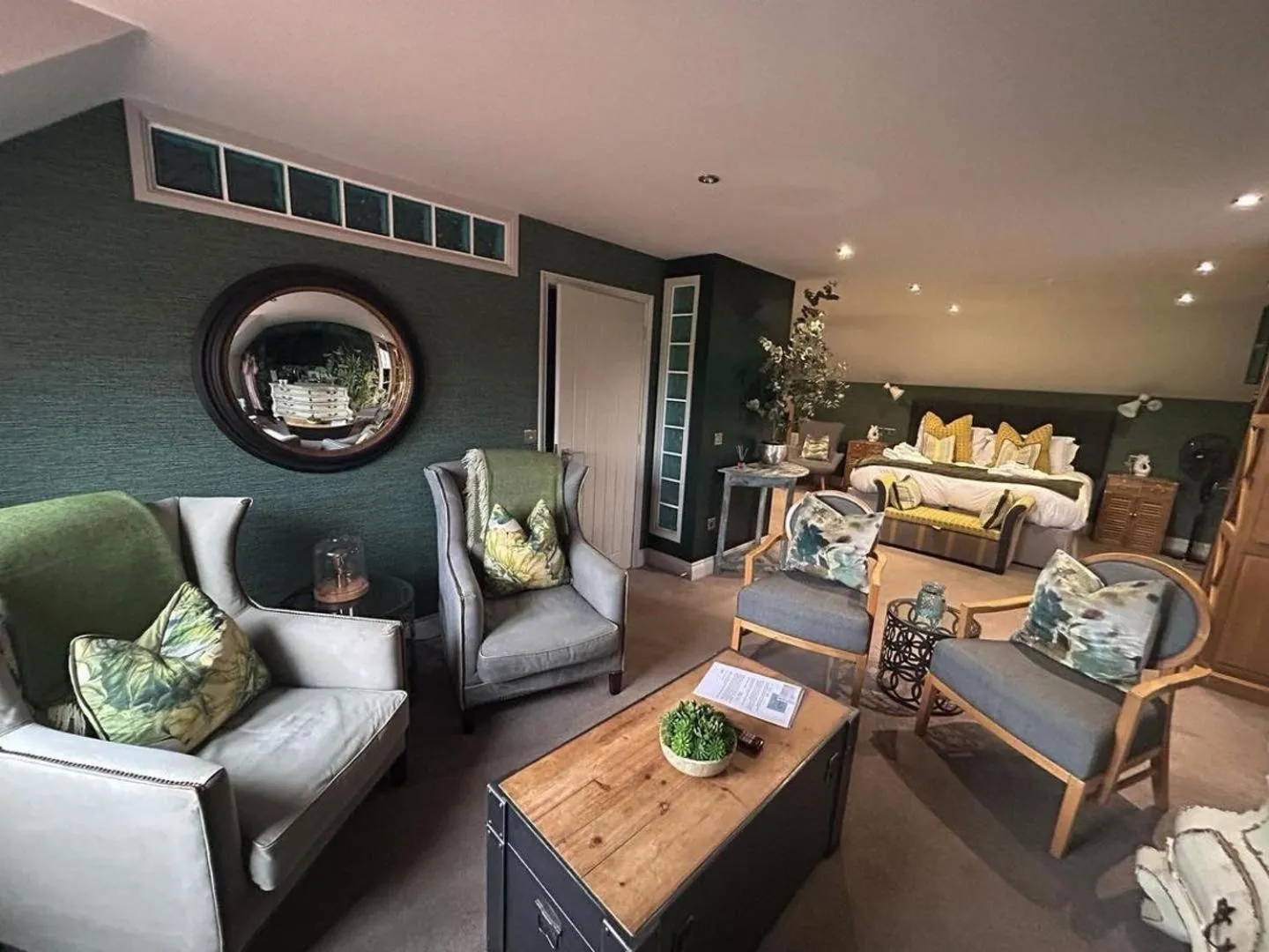 Living room in No33 THORNHAM BOUTIQUE SUITES