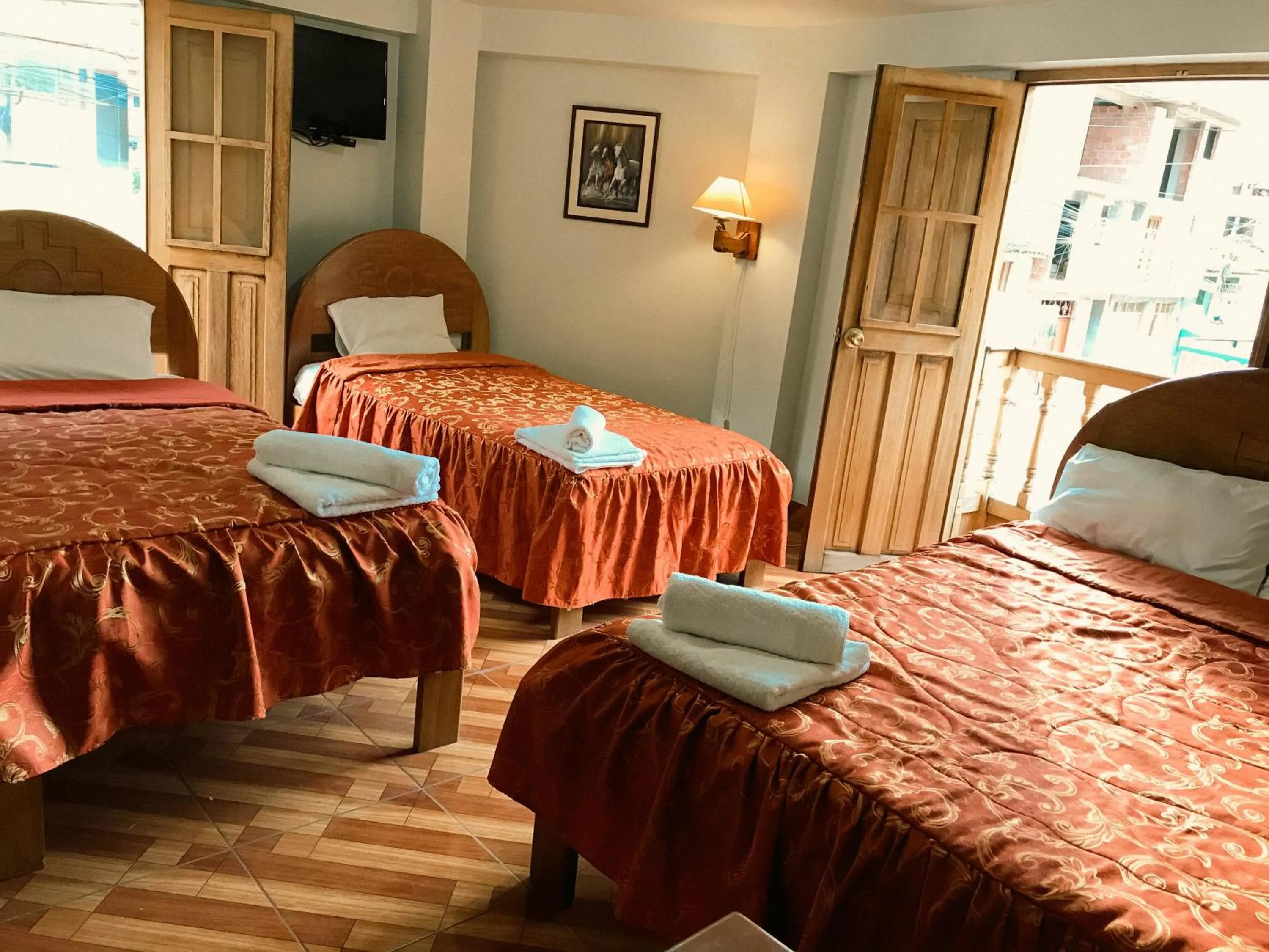 Bed in Nafis Casona Apu Linli Pisac