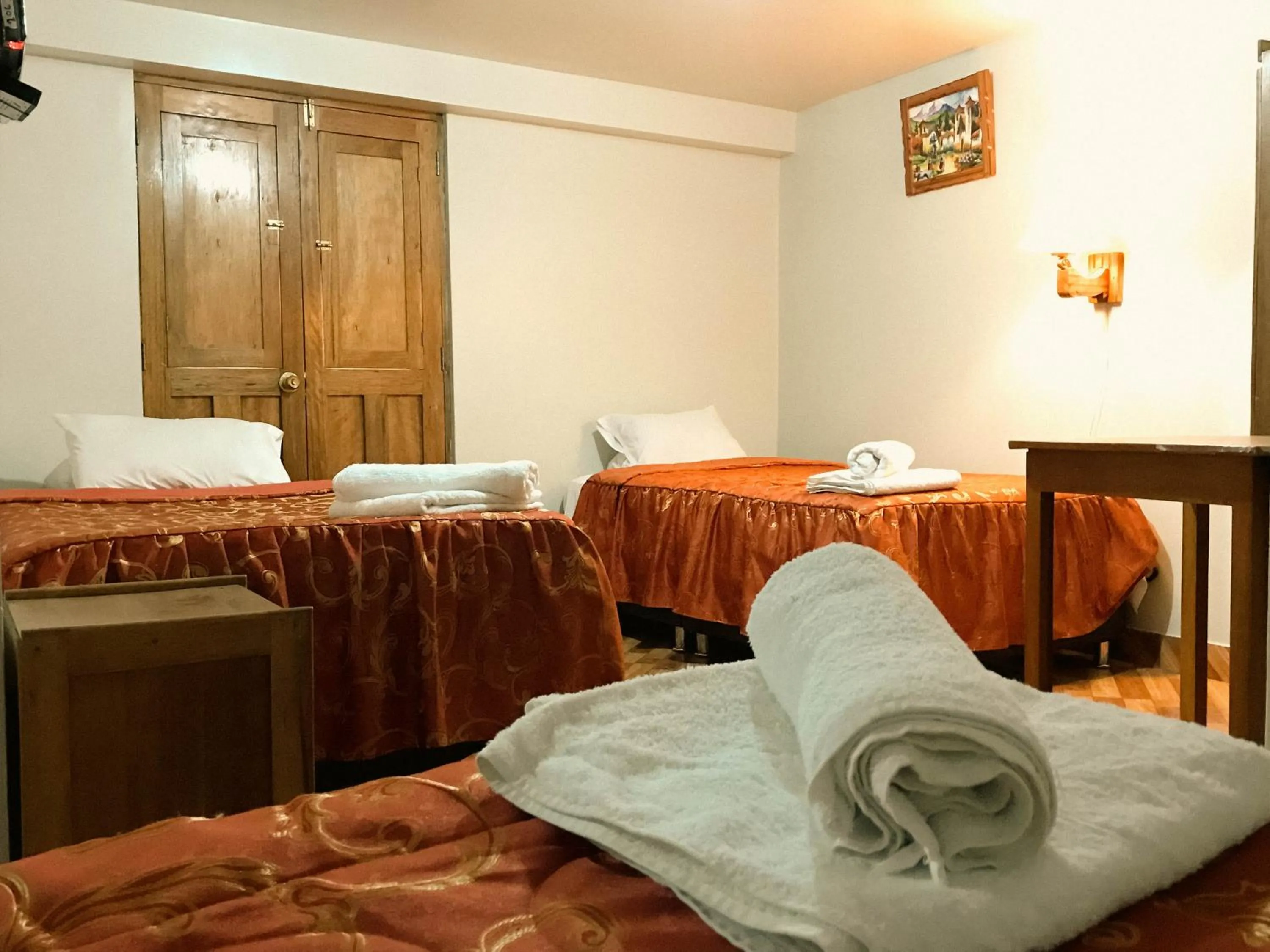 Bed in Nafis Casona Apu Linli Pisac