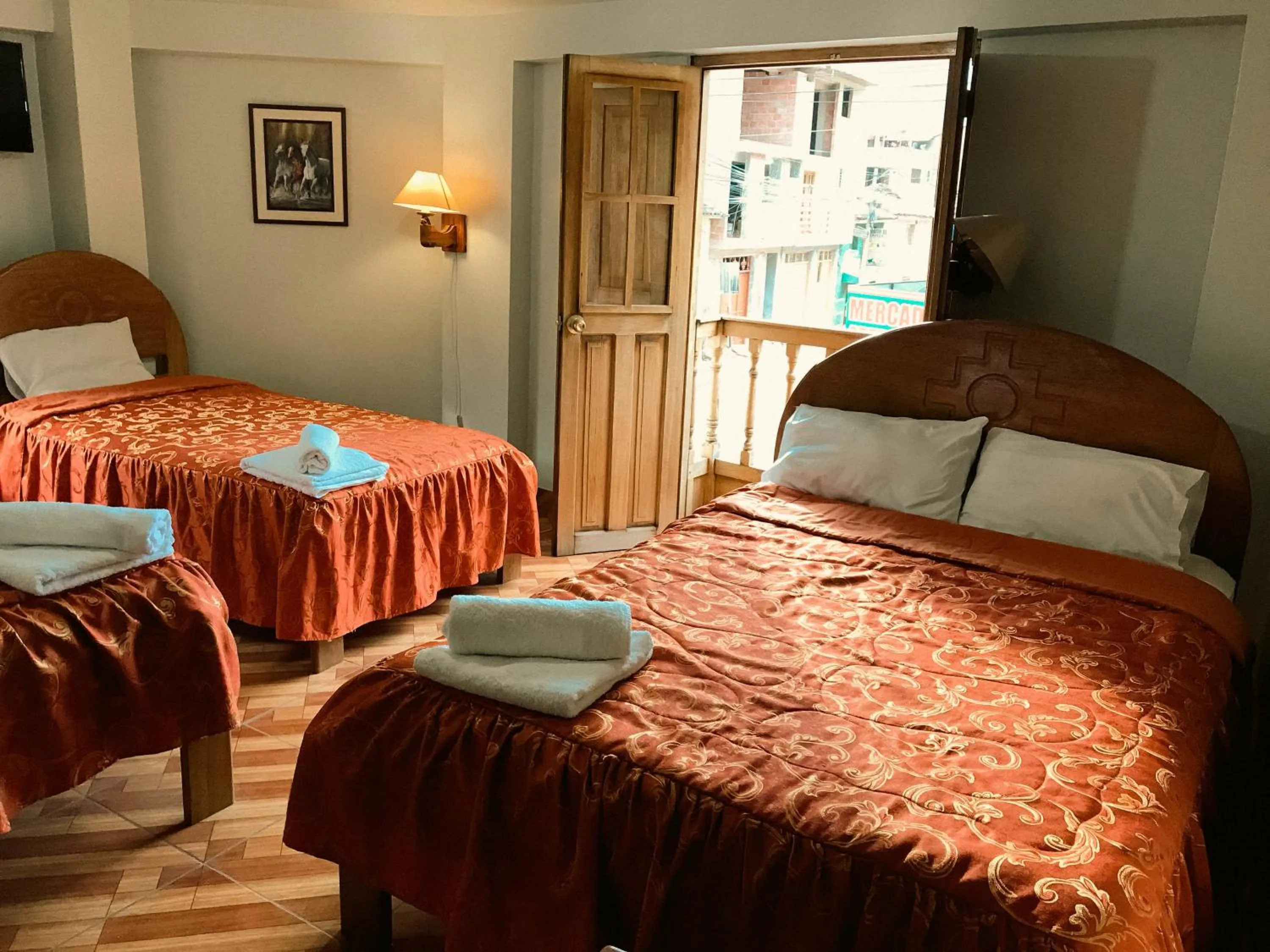 Bed in Nafis Casona Apu Linli Pisac