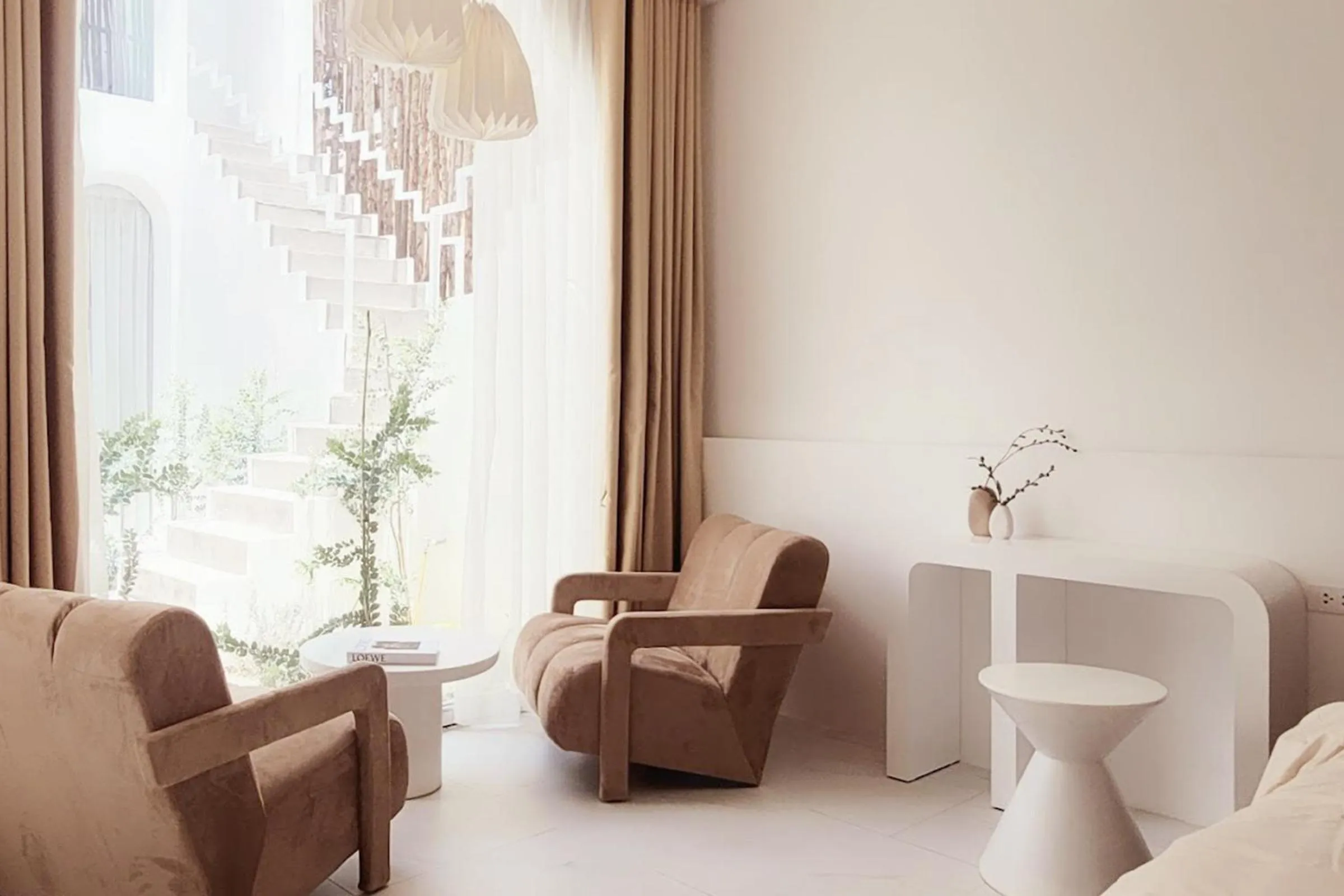 Seating area in La Paix Dalat