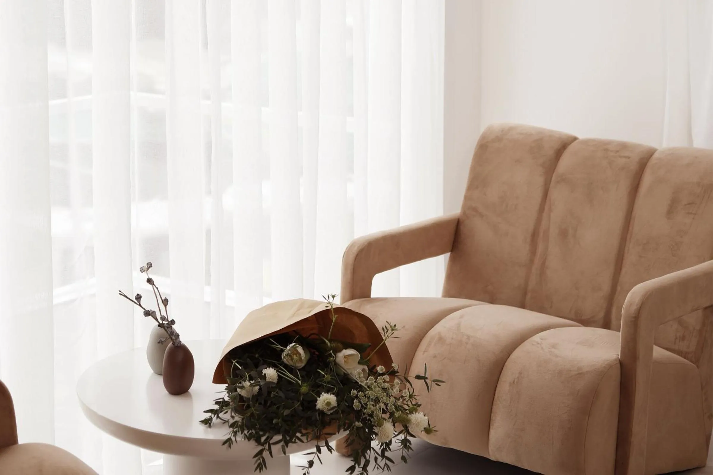 Seating area in La Paix Dalat