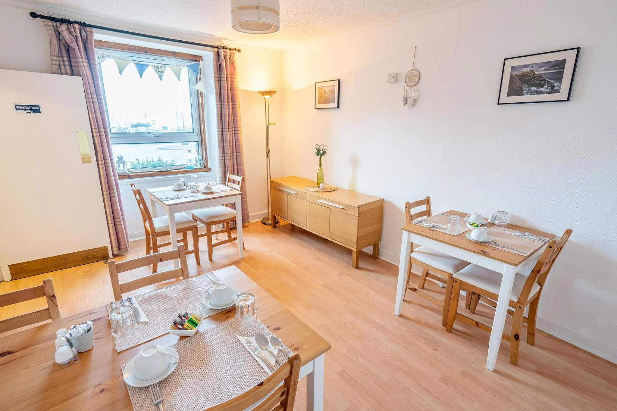 Dining area in Broadford House Skye