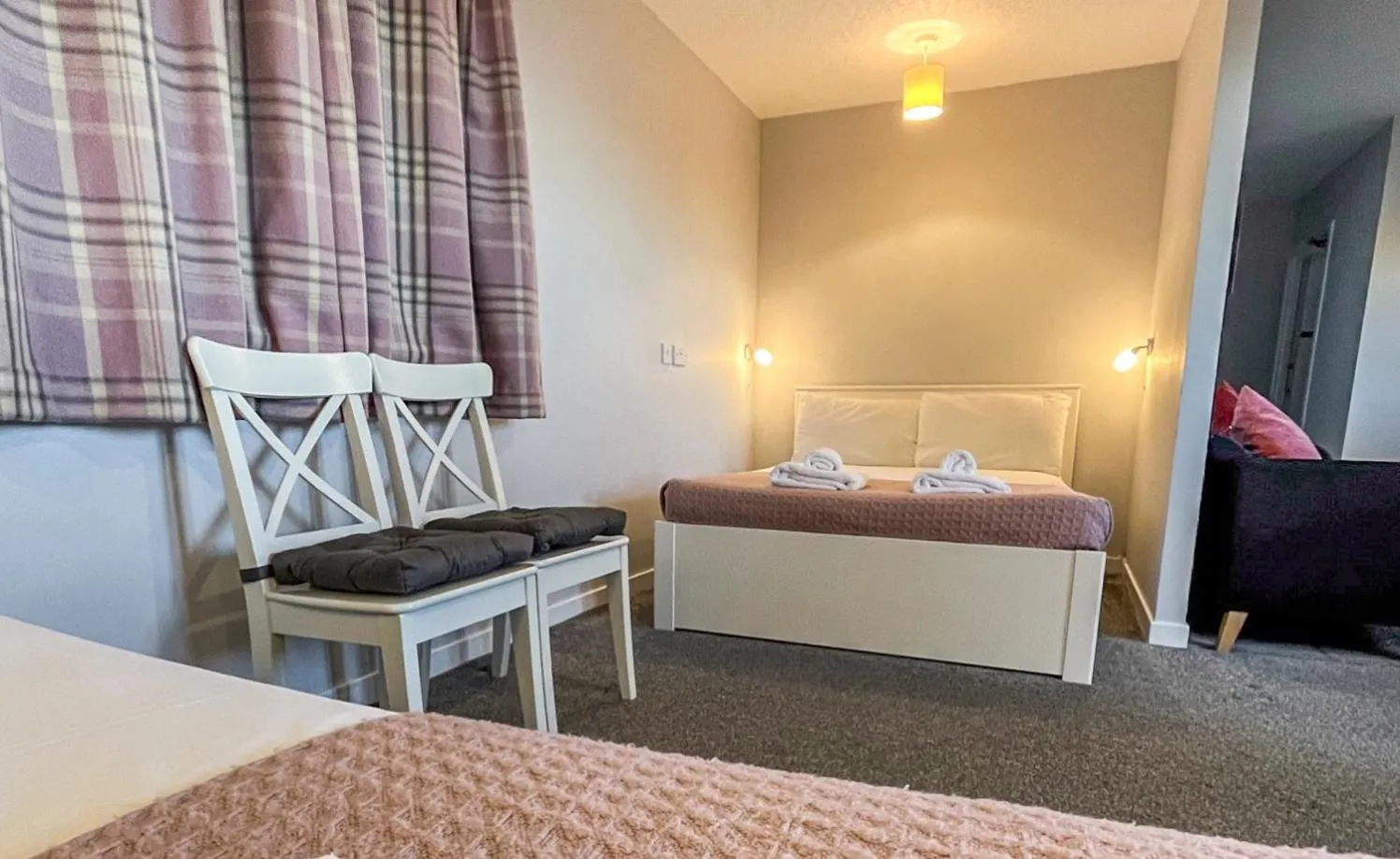 Bed in Broadford House Skye