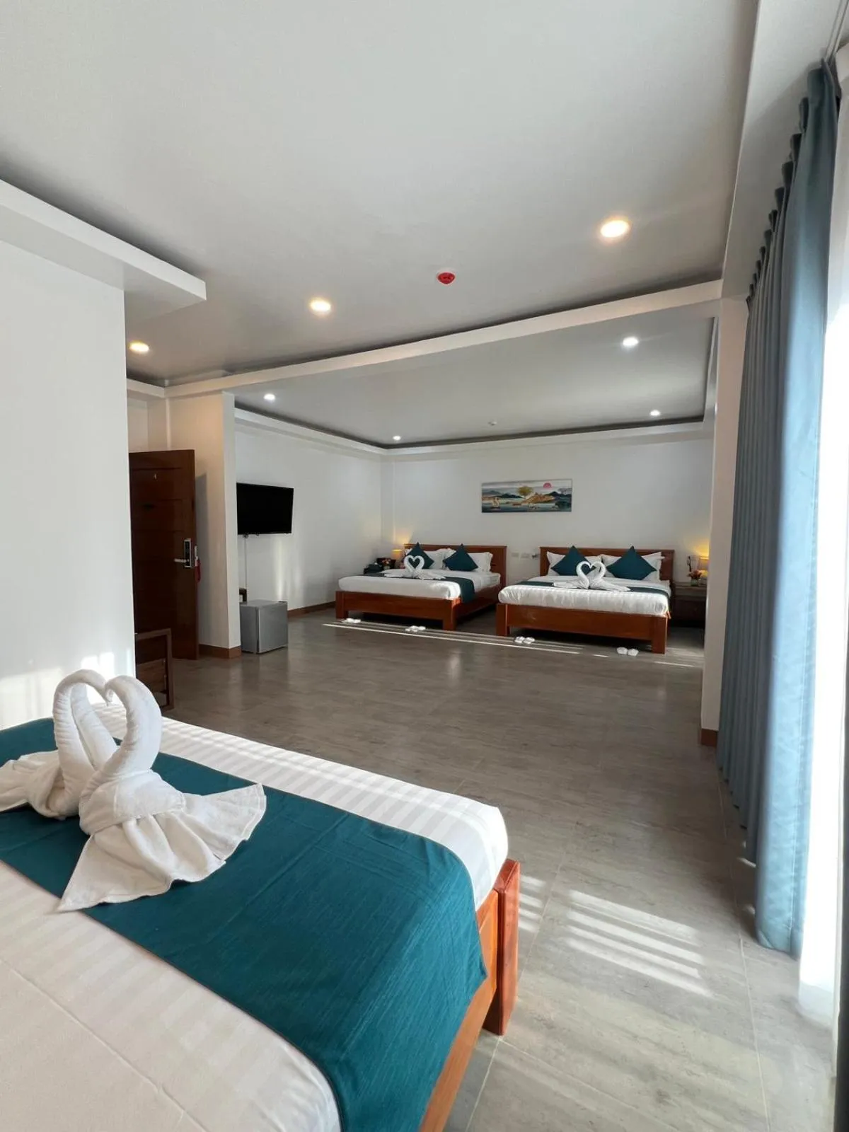 Bedroom, Bed in Ocean Star Hotel Coron