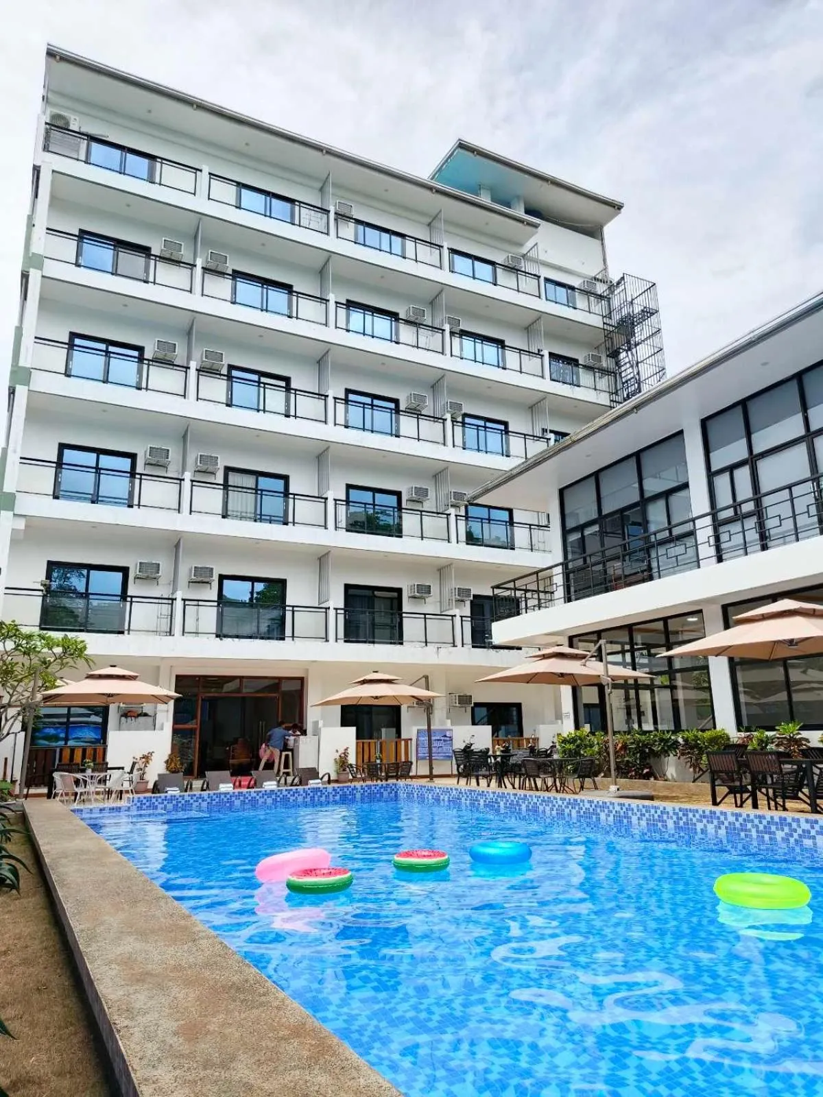 Property building in Ocean Star Hotel Coron