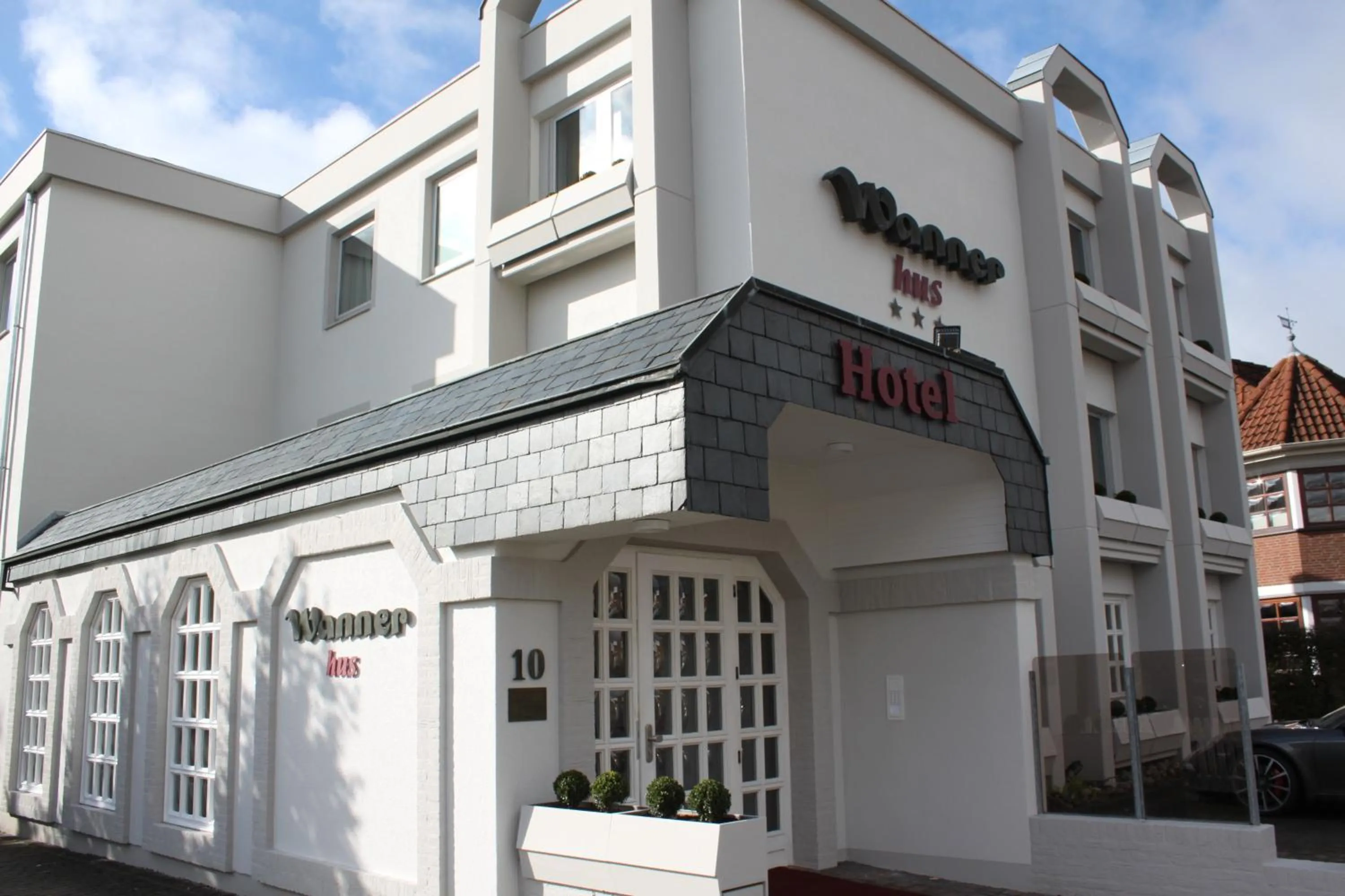 Property building in Lieblingsplatz Hotel Wannerhus