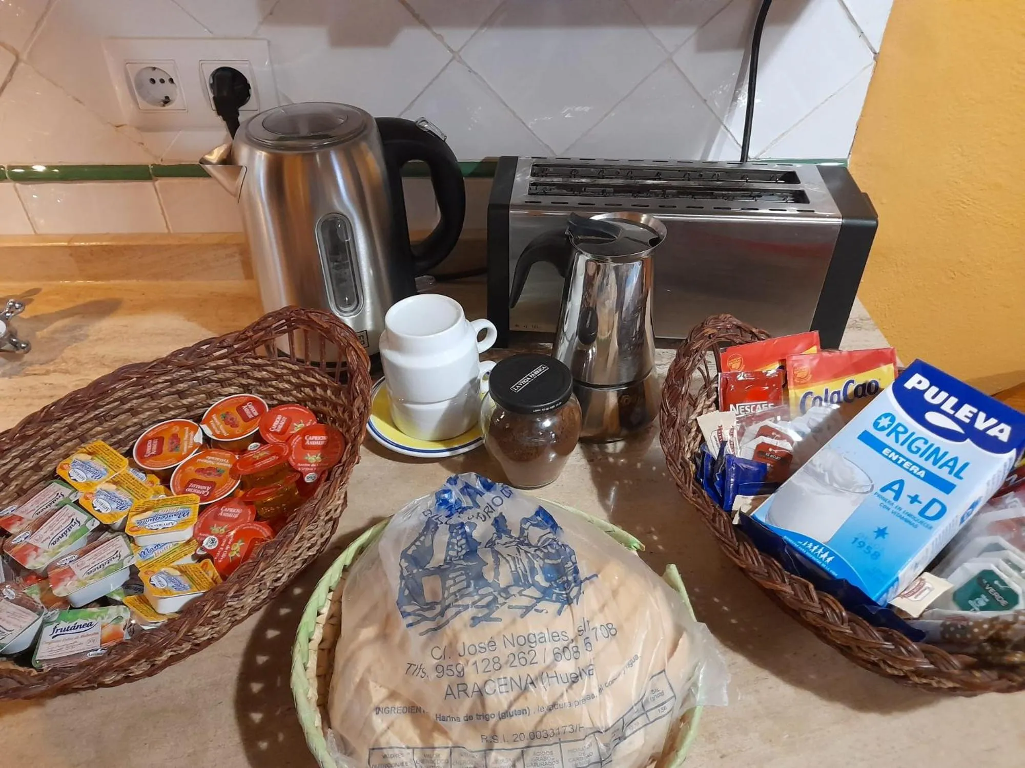 Breakfast in Hotel Apartamento Rural Finca La Media Legua