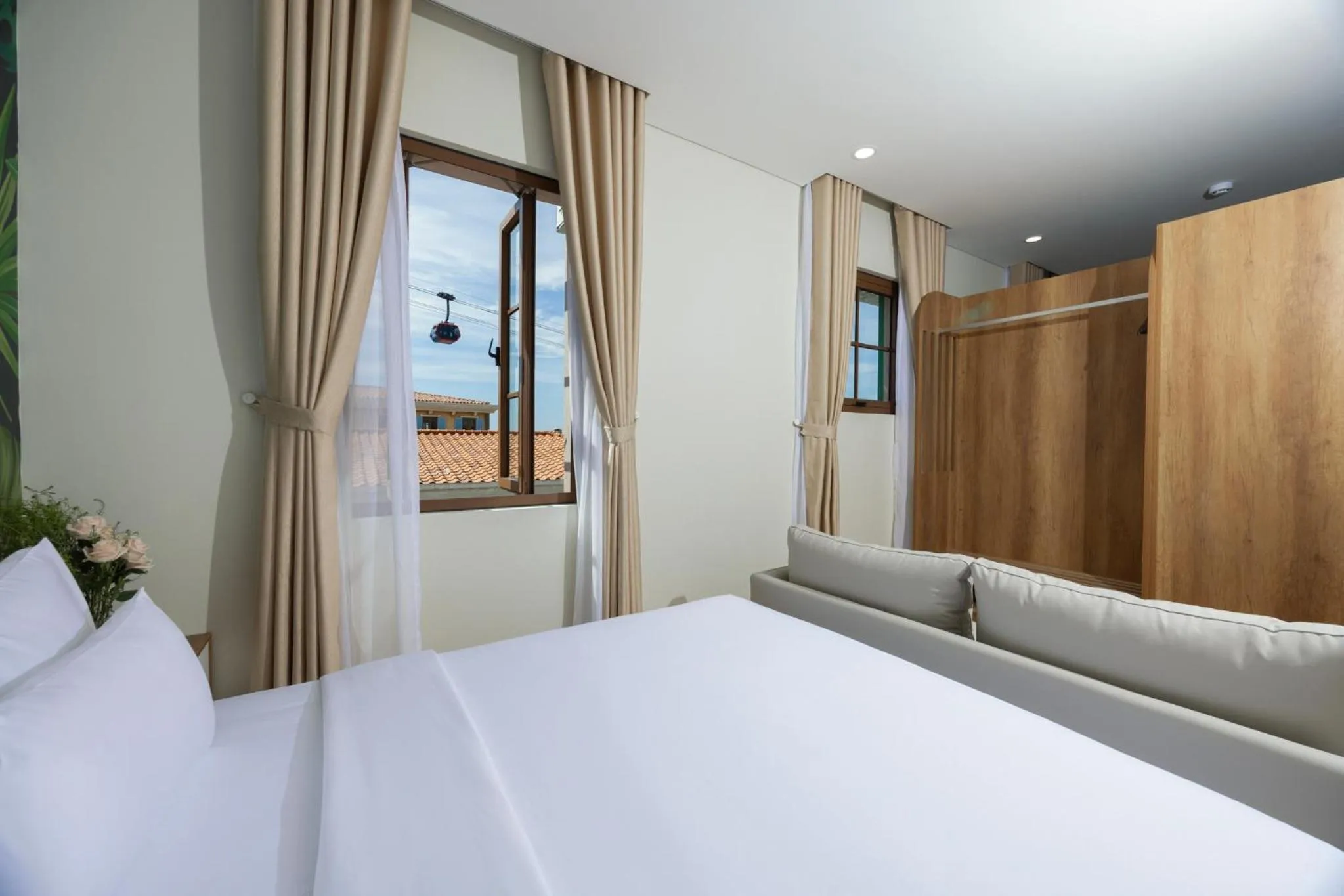 Bed in Sarah Hotel Halal Restaurant Phu Quoc