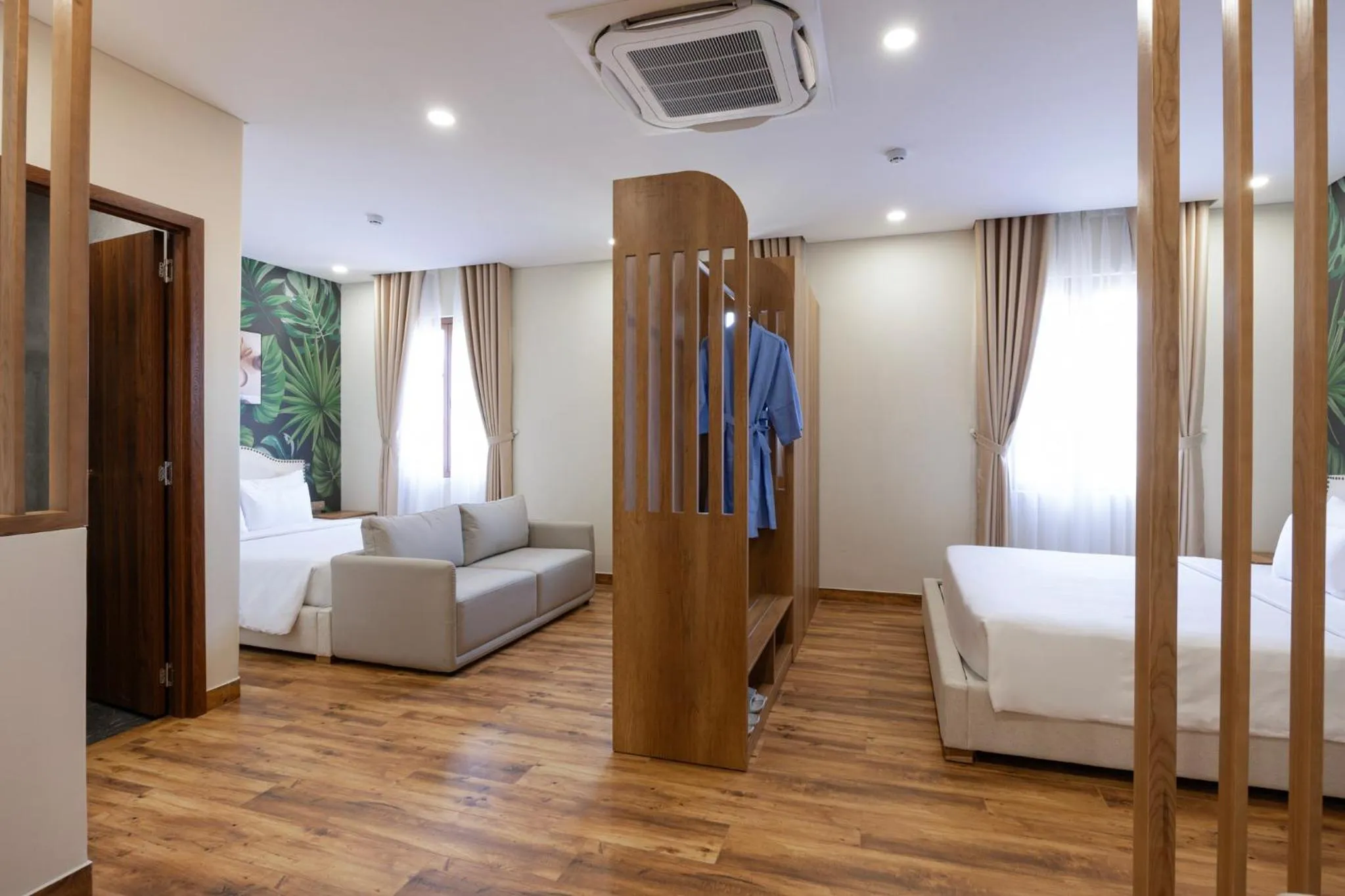 Bed in Sarah Hotel Halal Restaurant Phu Quoc