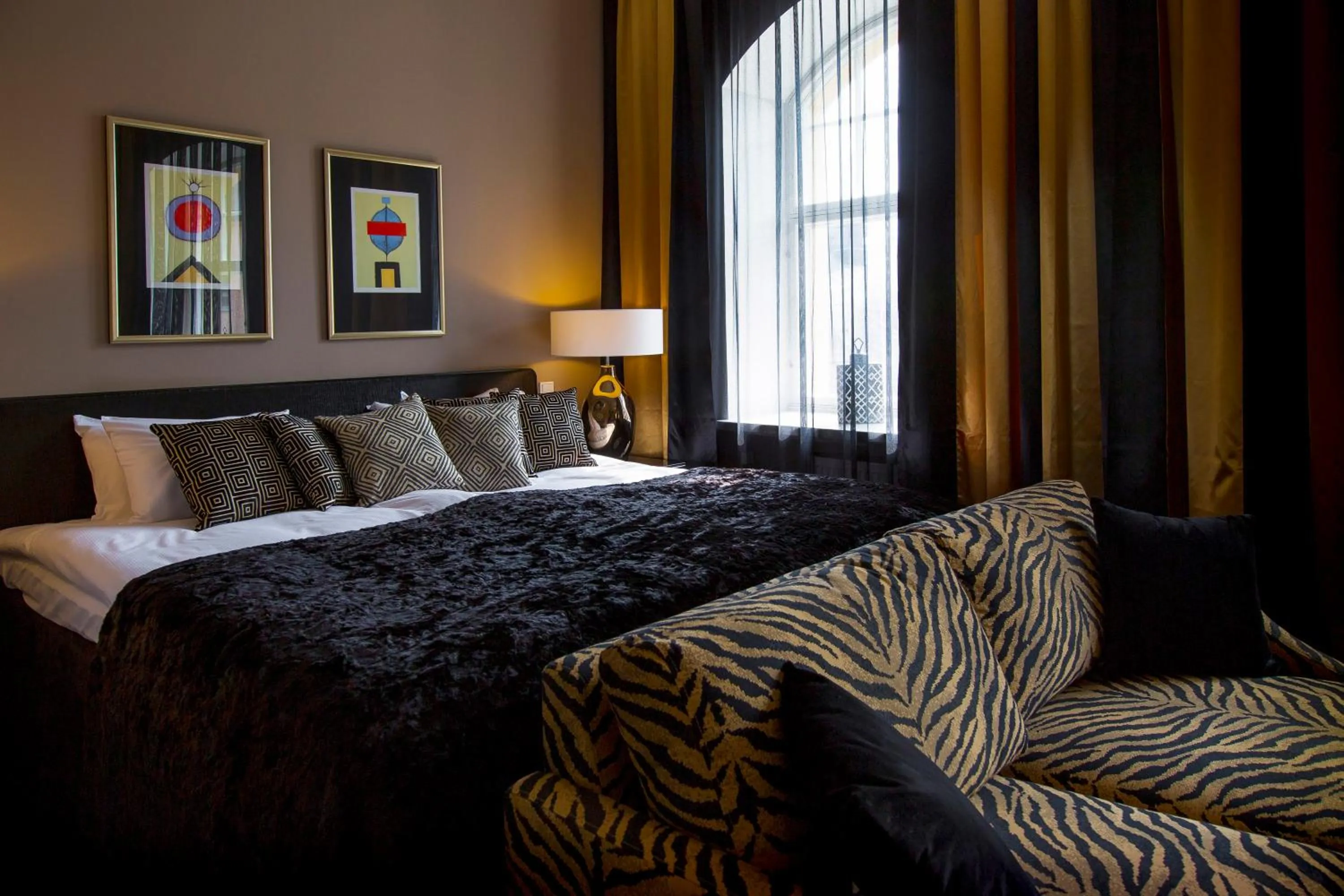 Bedroom, Bed in Hotel Lilla Roberts