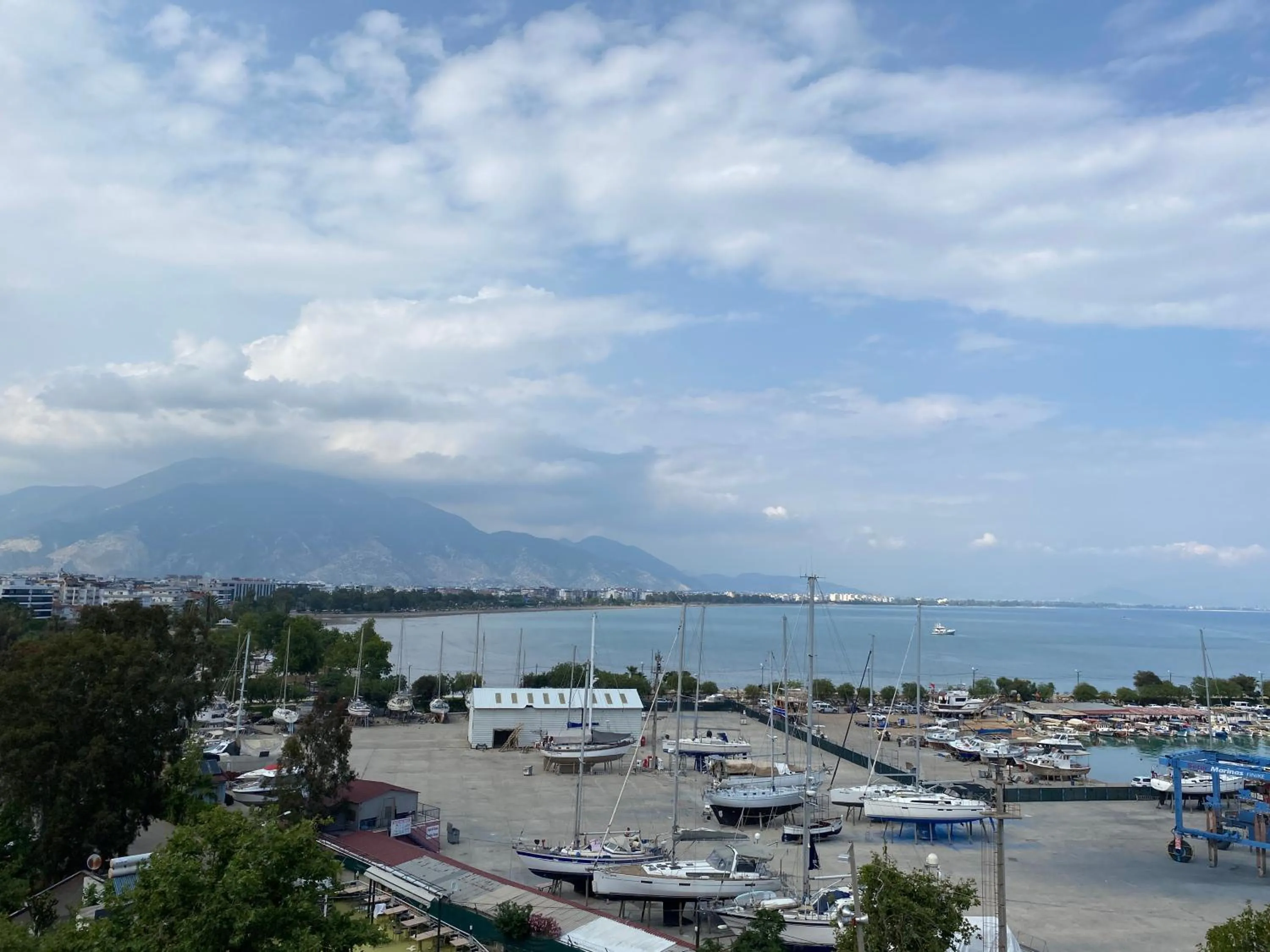 Sea view in Finike Marina Hotel