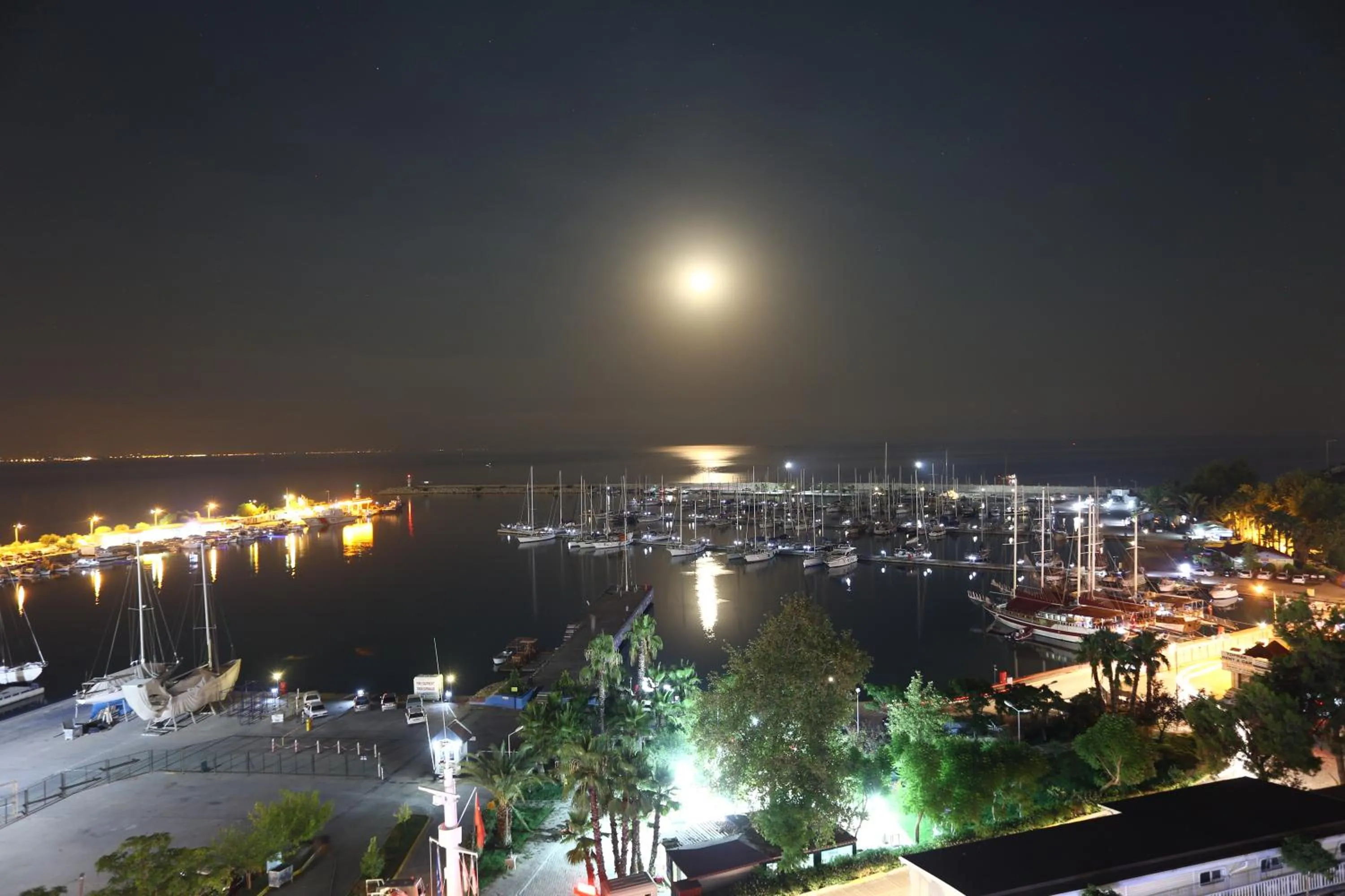 Night in Finike Marina Hotel