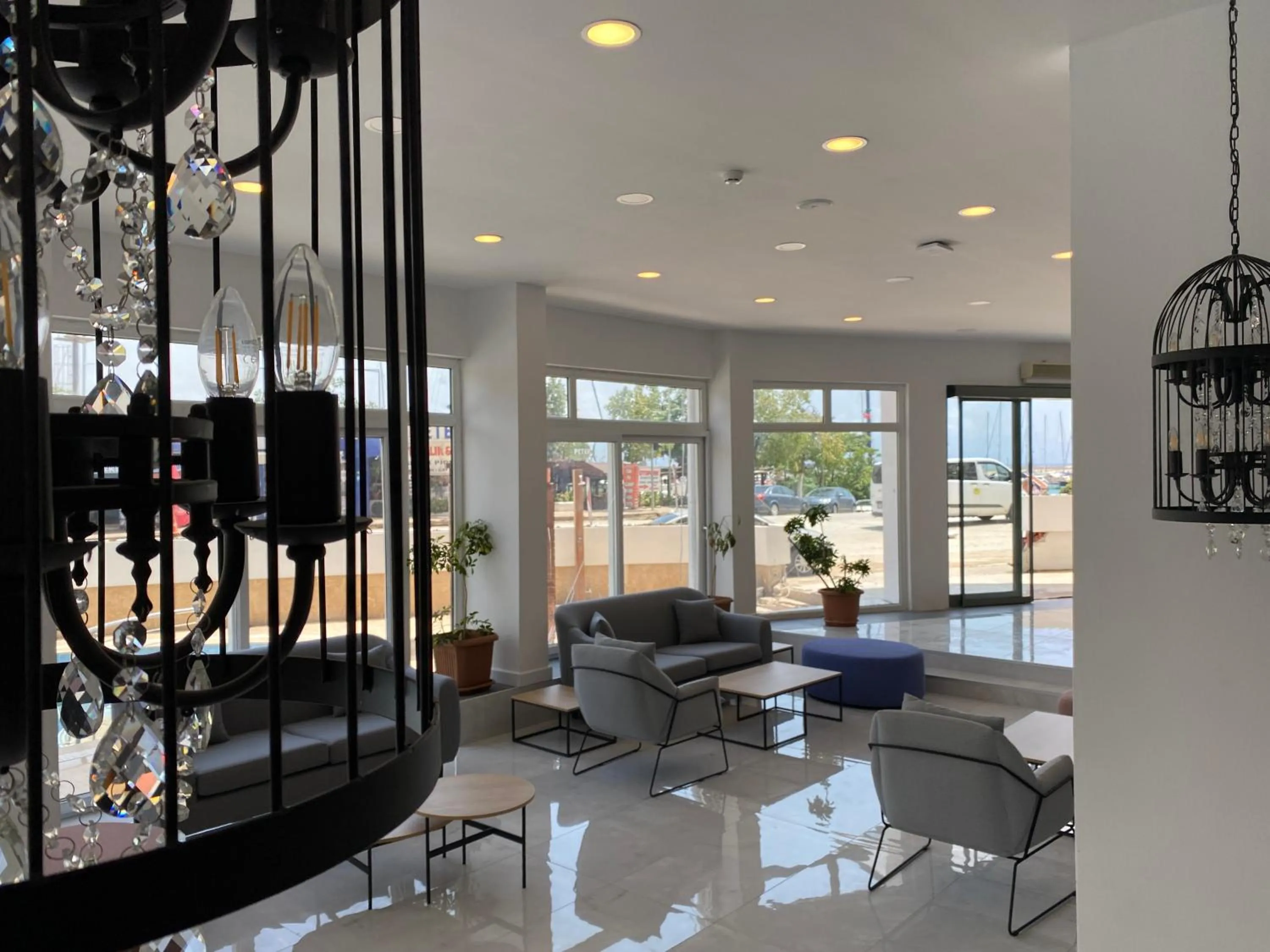 Lobby or reception in Finike Marina Hotel
