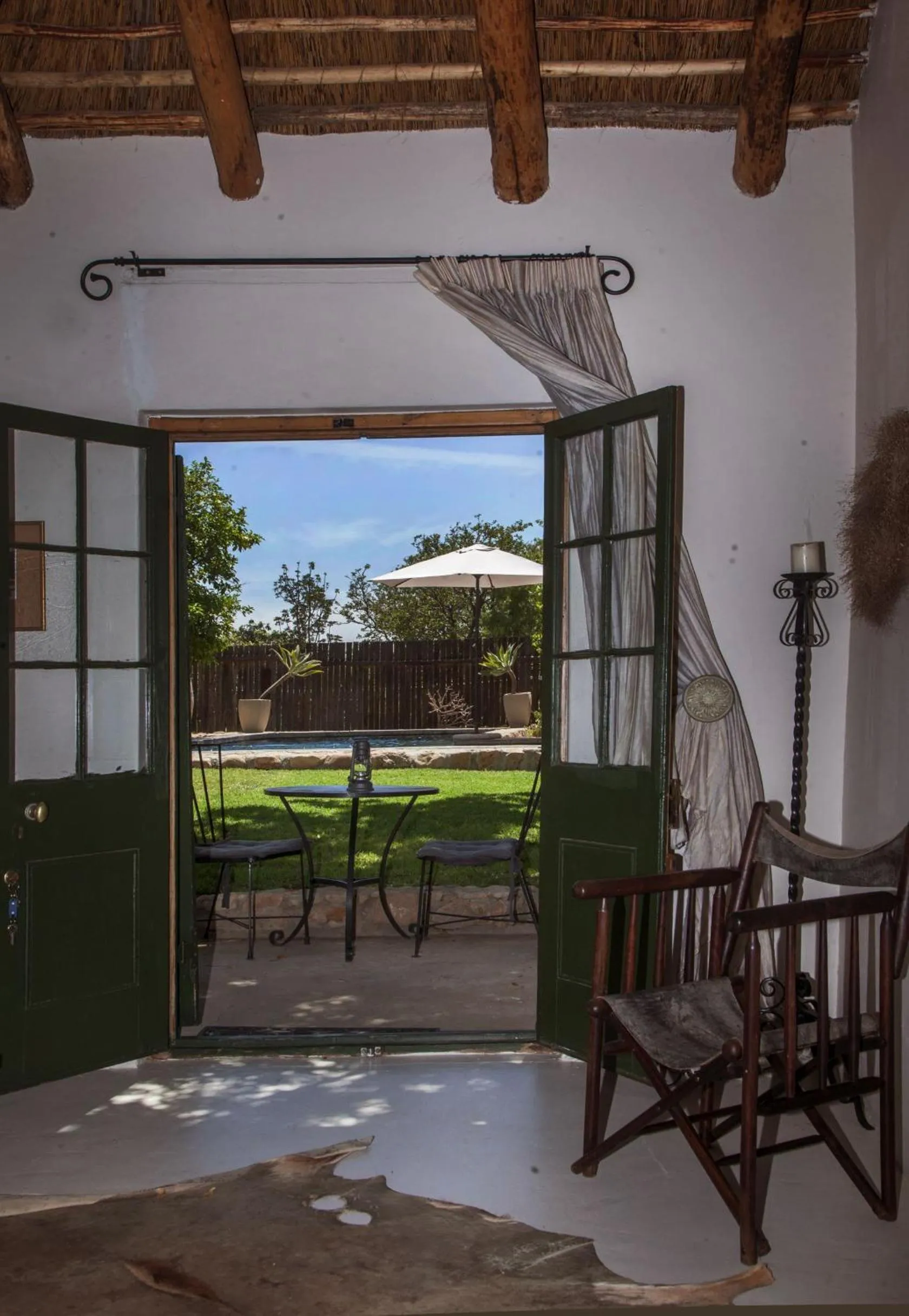 Garden view in Onse Rus Guesthouse