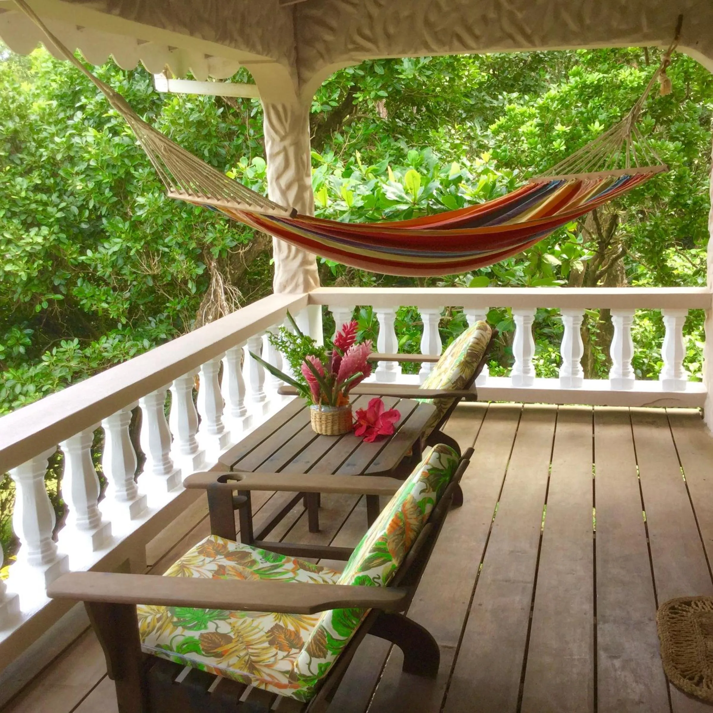 Balcony/Terrace in Petite Anse Hotel