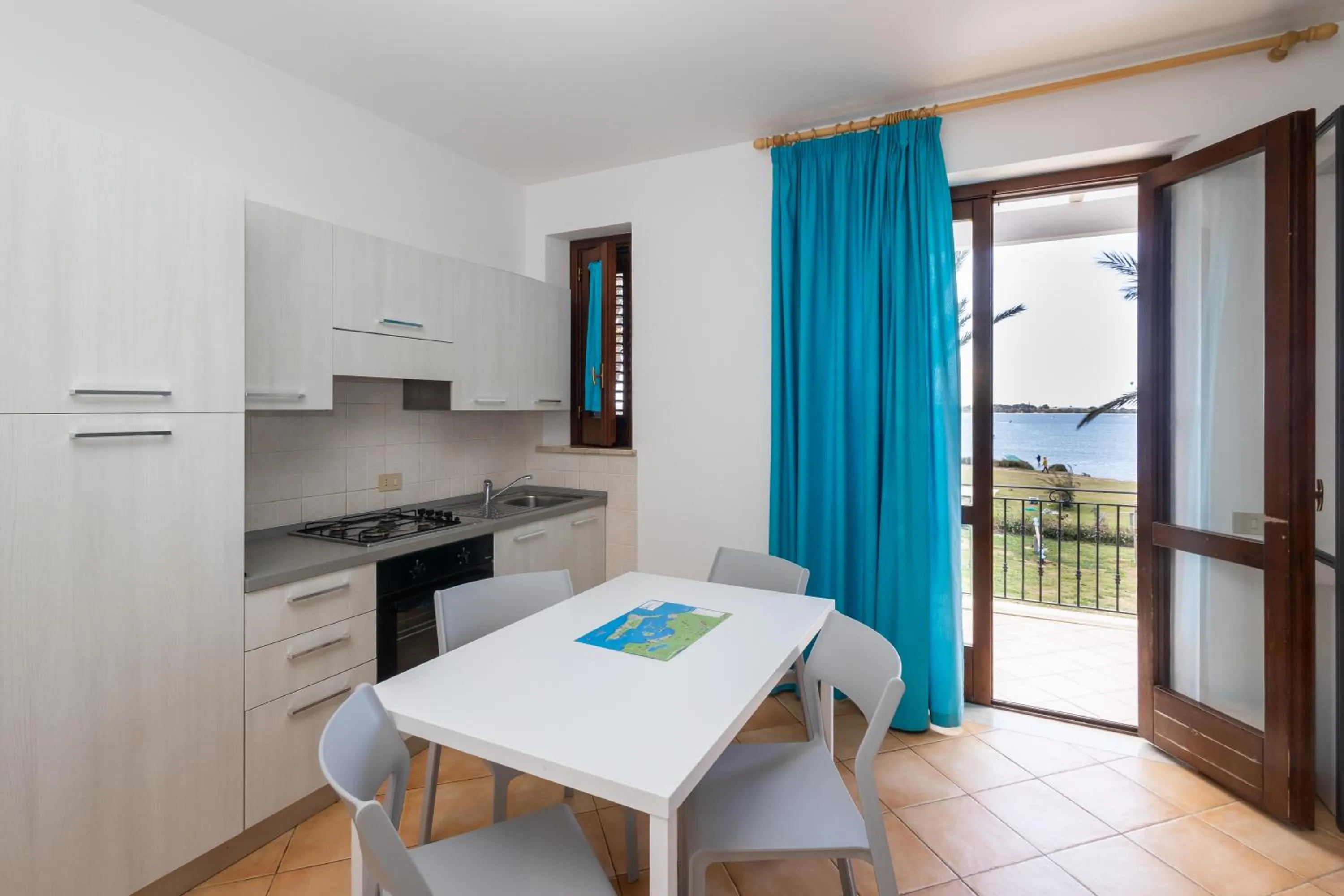 Kitchen or kitchenette in Resort Santa Maria Hotel