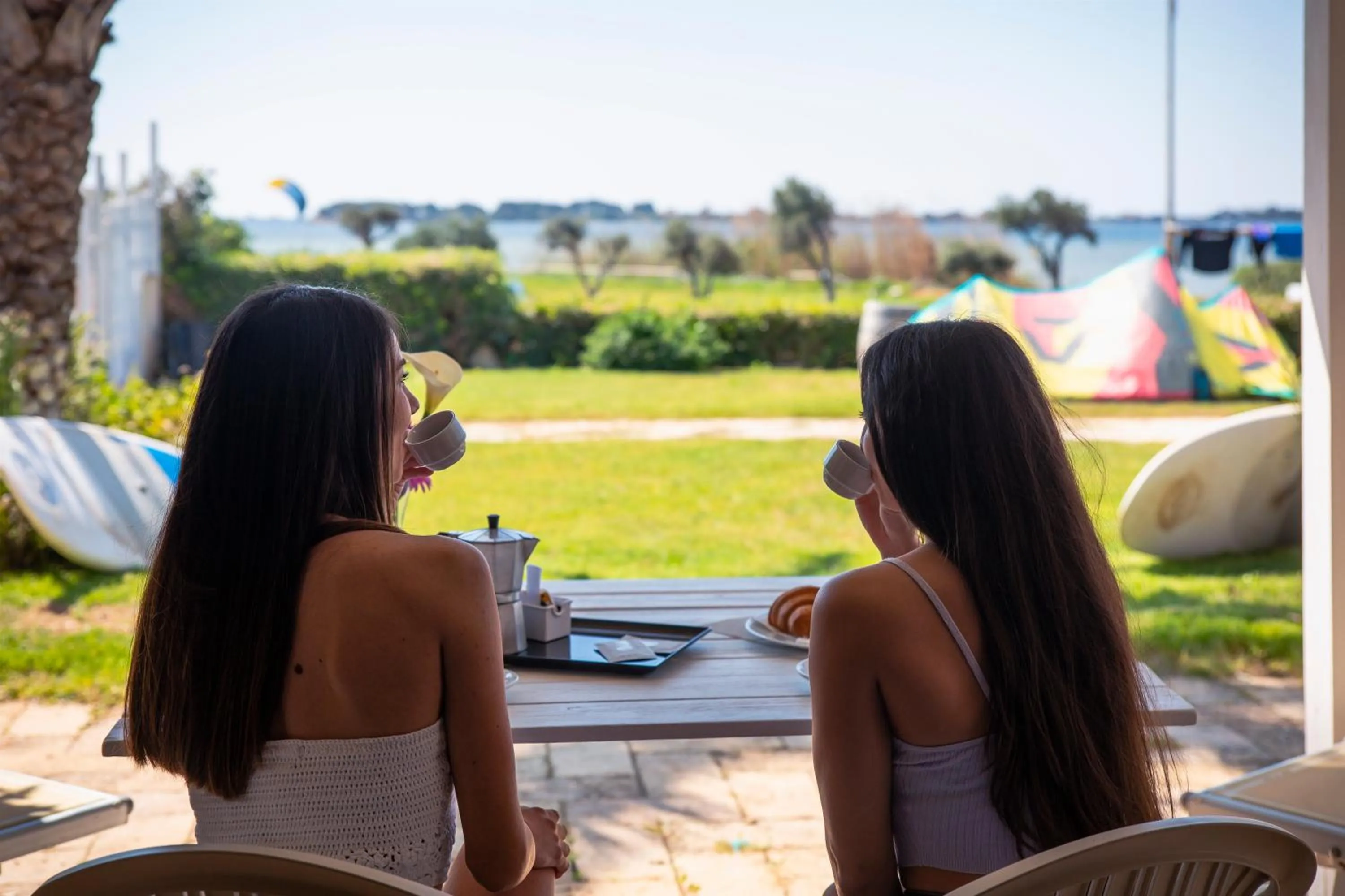 Patio in Resort Santa Maria Hotel