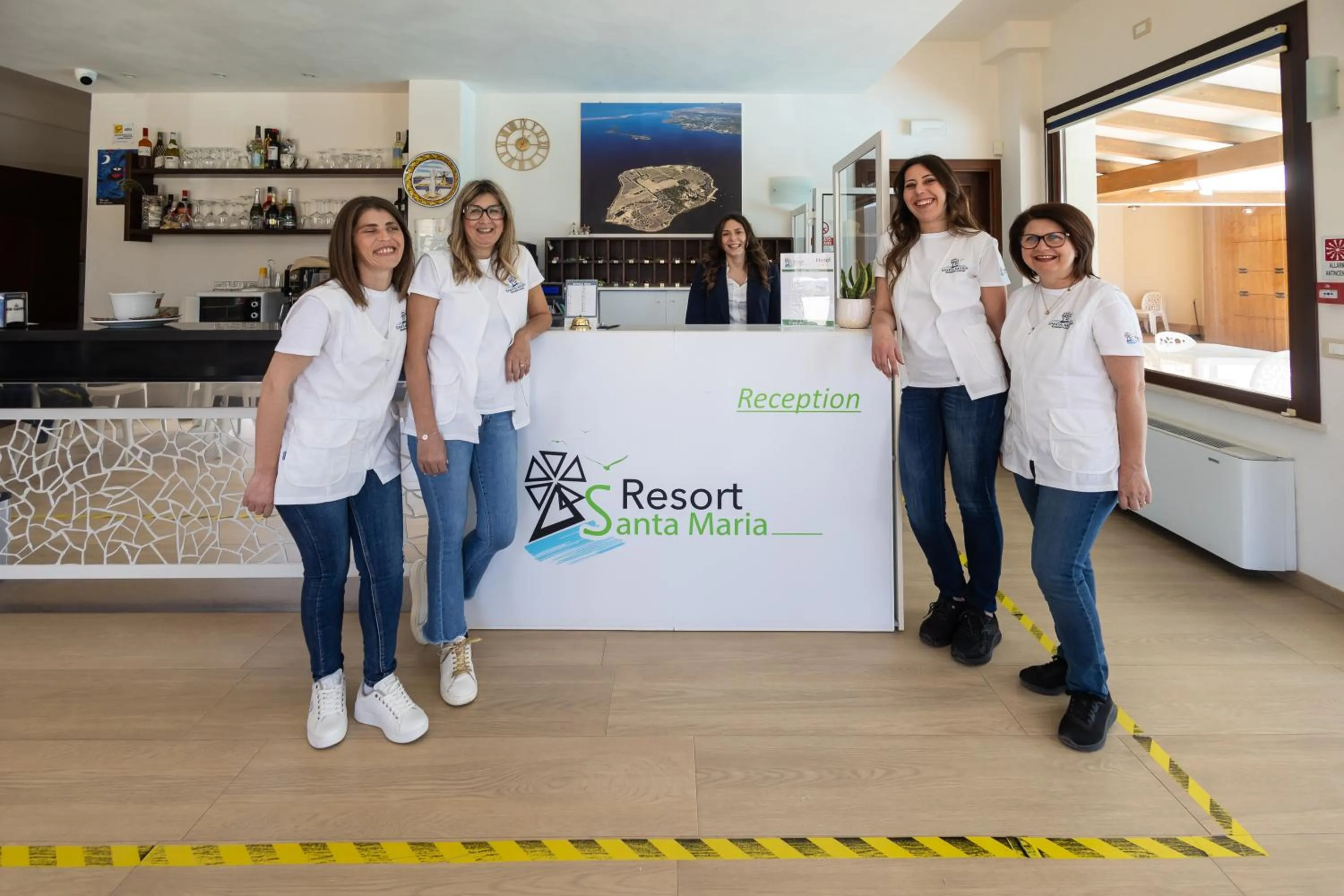 Staff in Resort Santa Maria Hotel