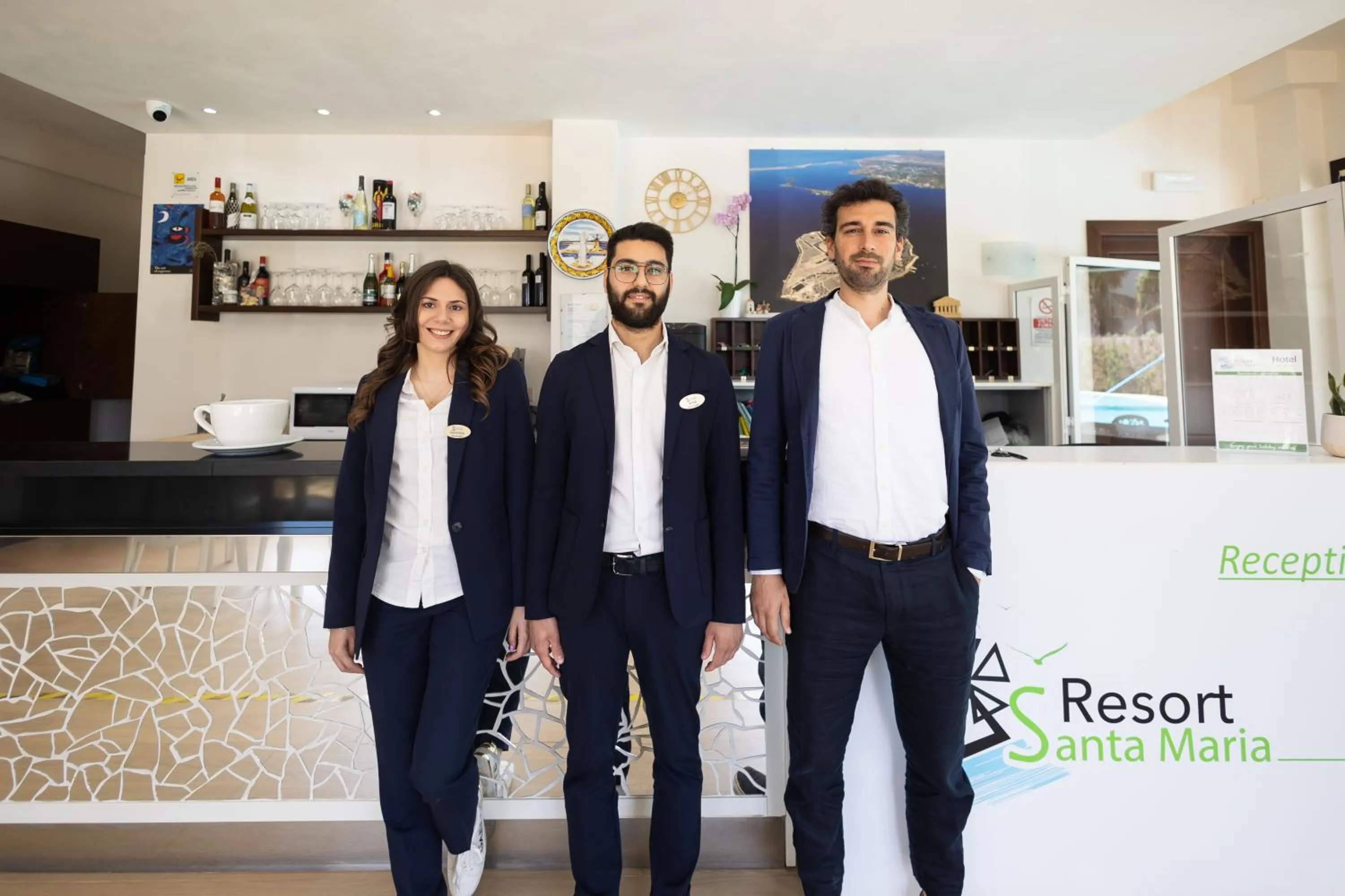 Staff in Resort Santa Maria Hotel