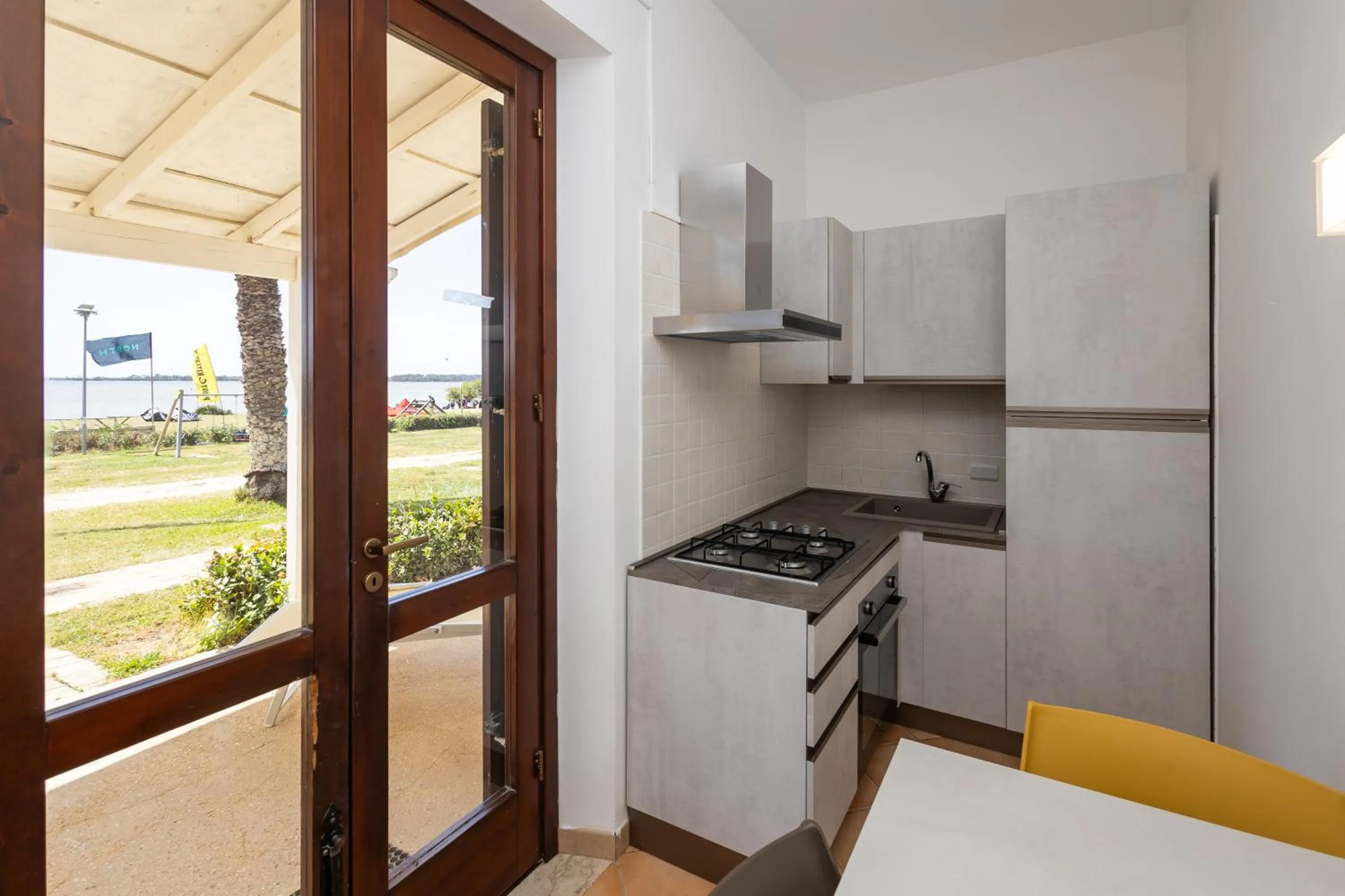 Kitchen or kitchenette in Resort Santa Maria Hotel