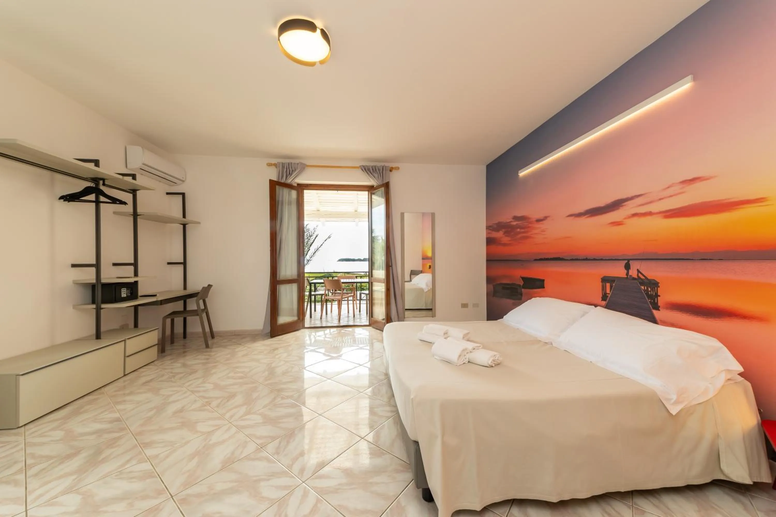 Bed in Resort Santa Maria Hotel