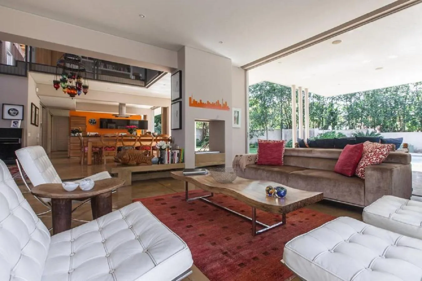 Living room in Houghton Place