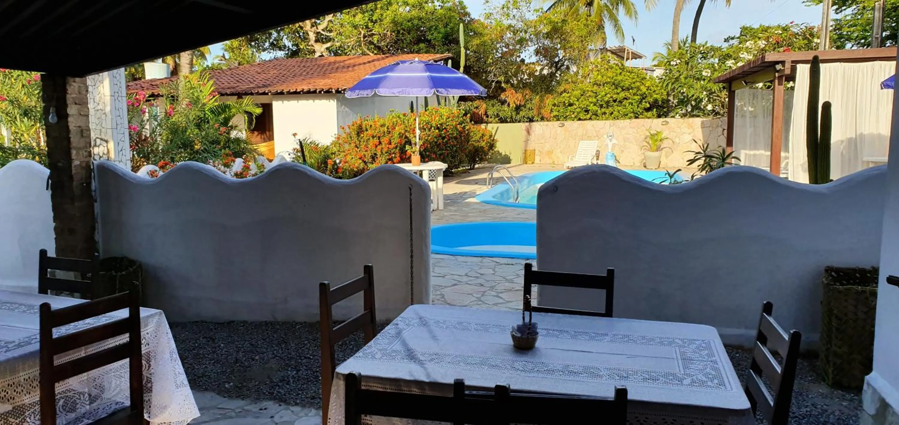 Seating area in Pousada das Oliveiras