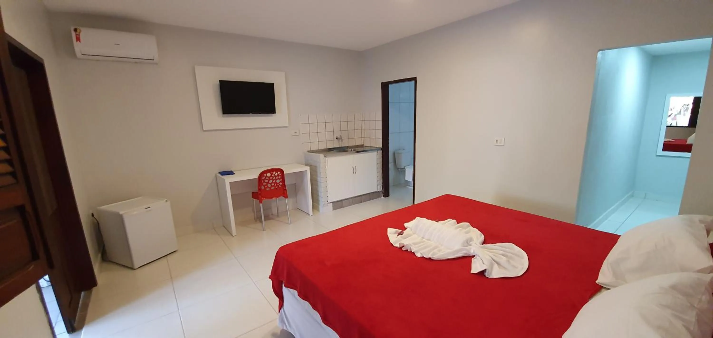 Bed in Pousada das Oliveiras