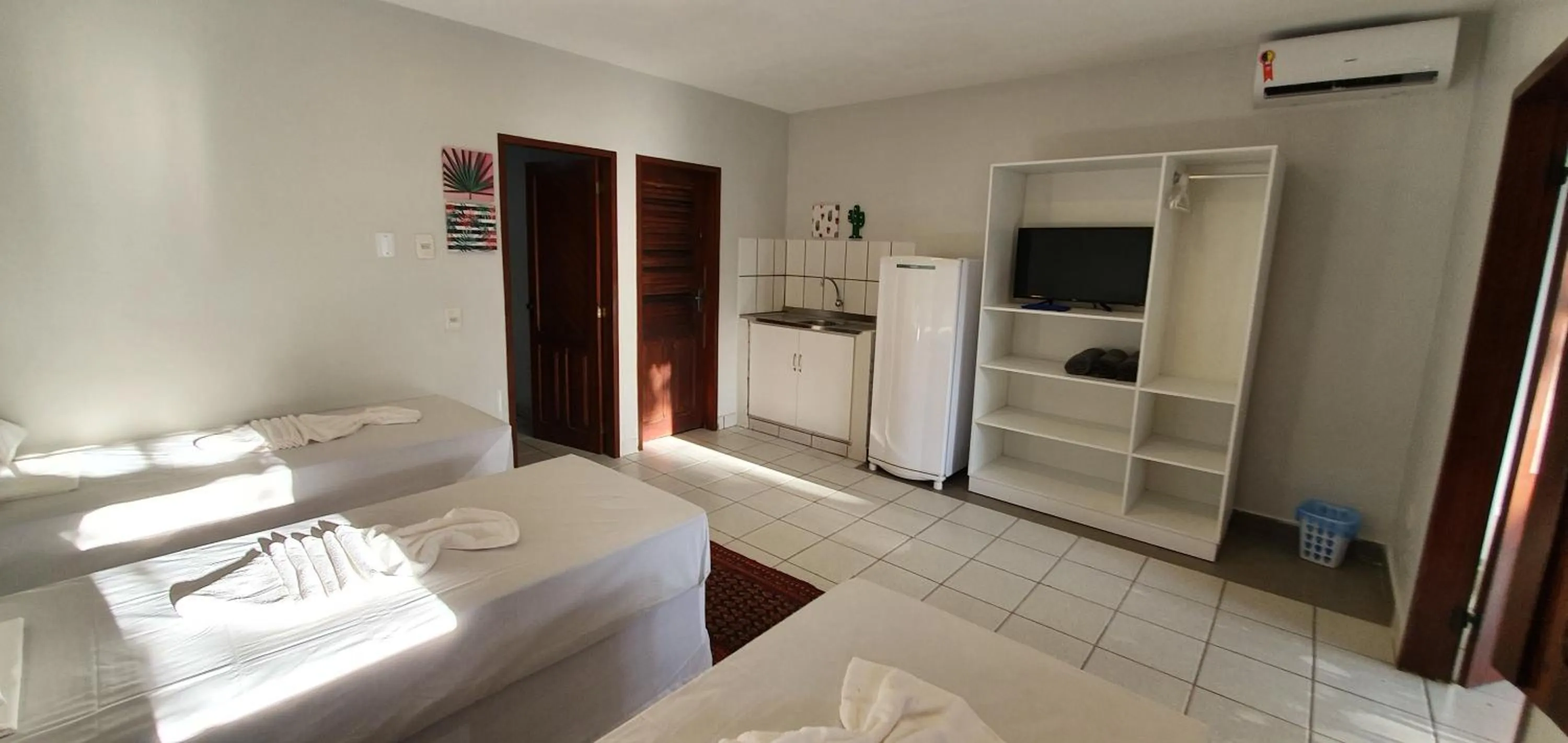 Bed in Pousada das Oliveiras