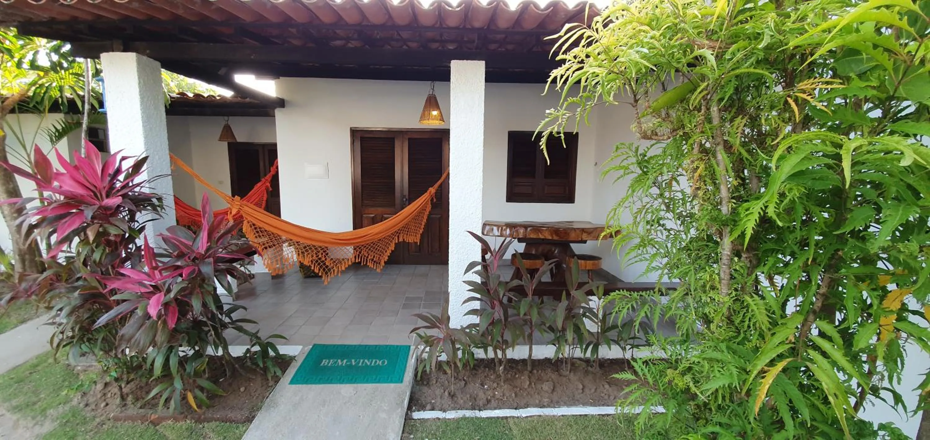 Patio in Pousada das Oliveiras