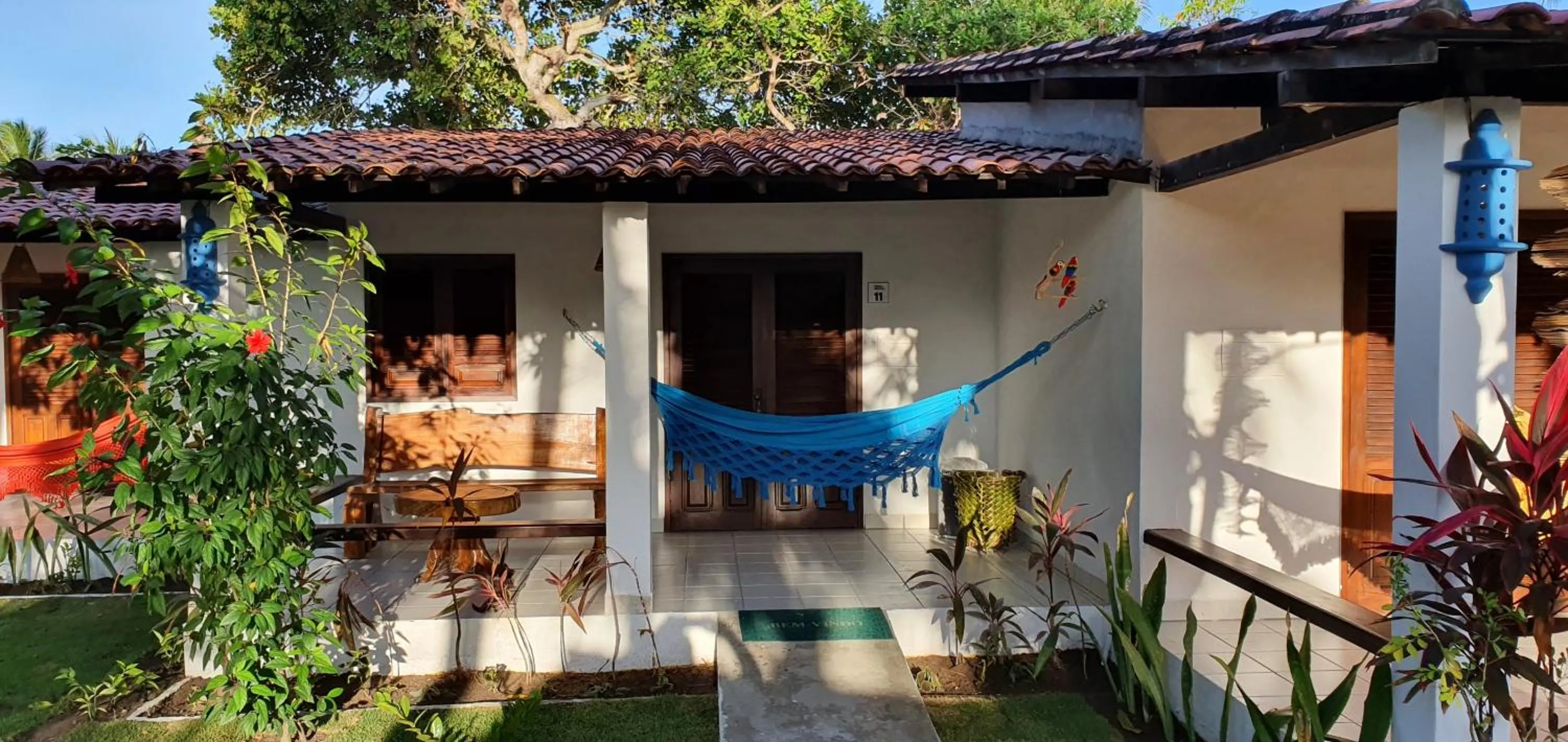 Patio in Pousada das Oliveiras