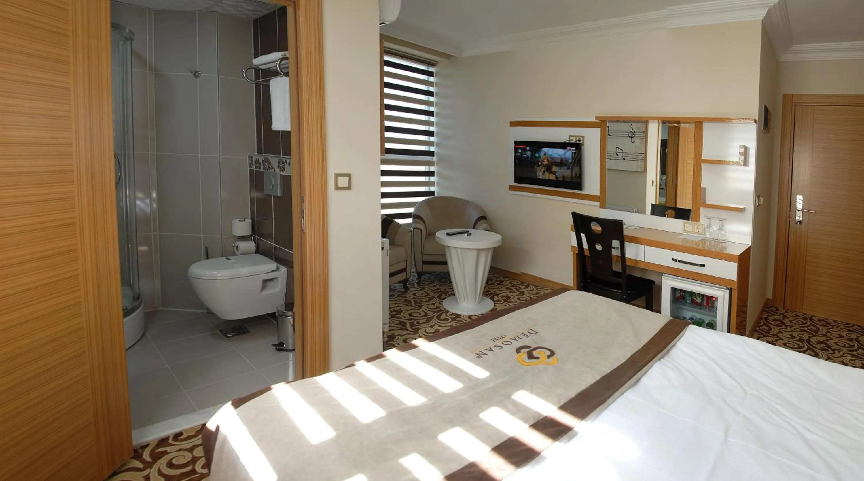 Decorative detail in Demosan City Hotel