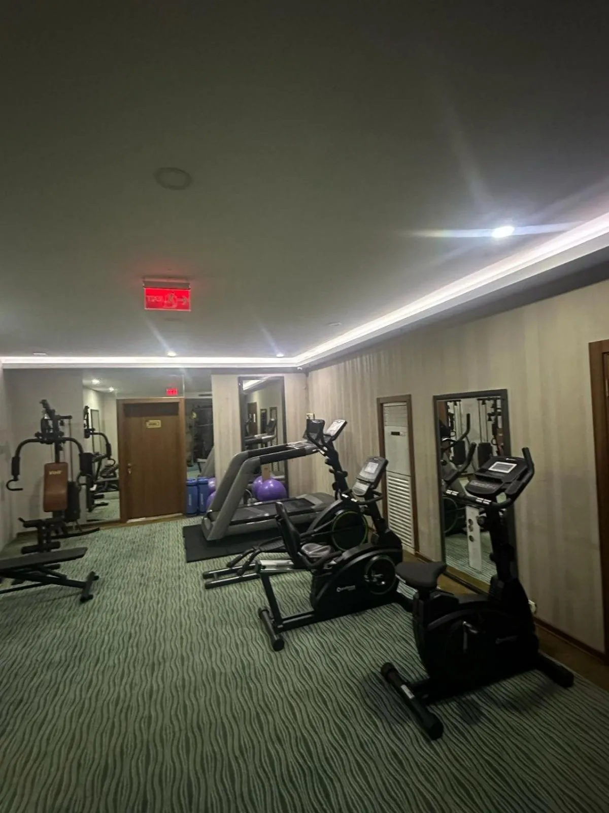 Fitness centre/facilities in saffari otel