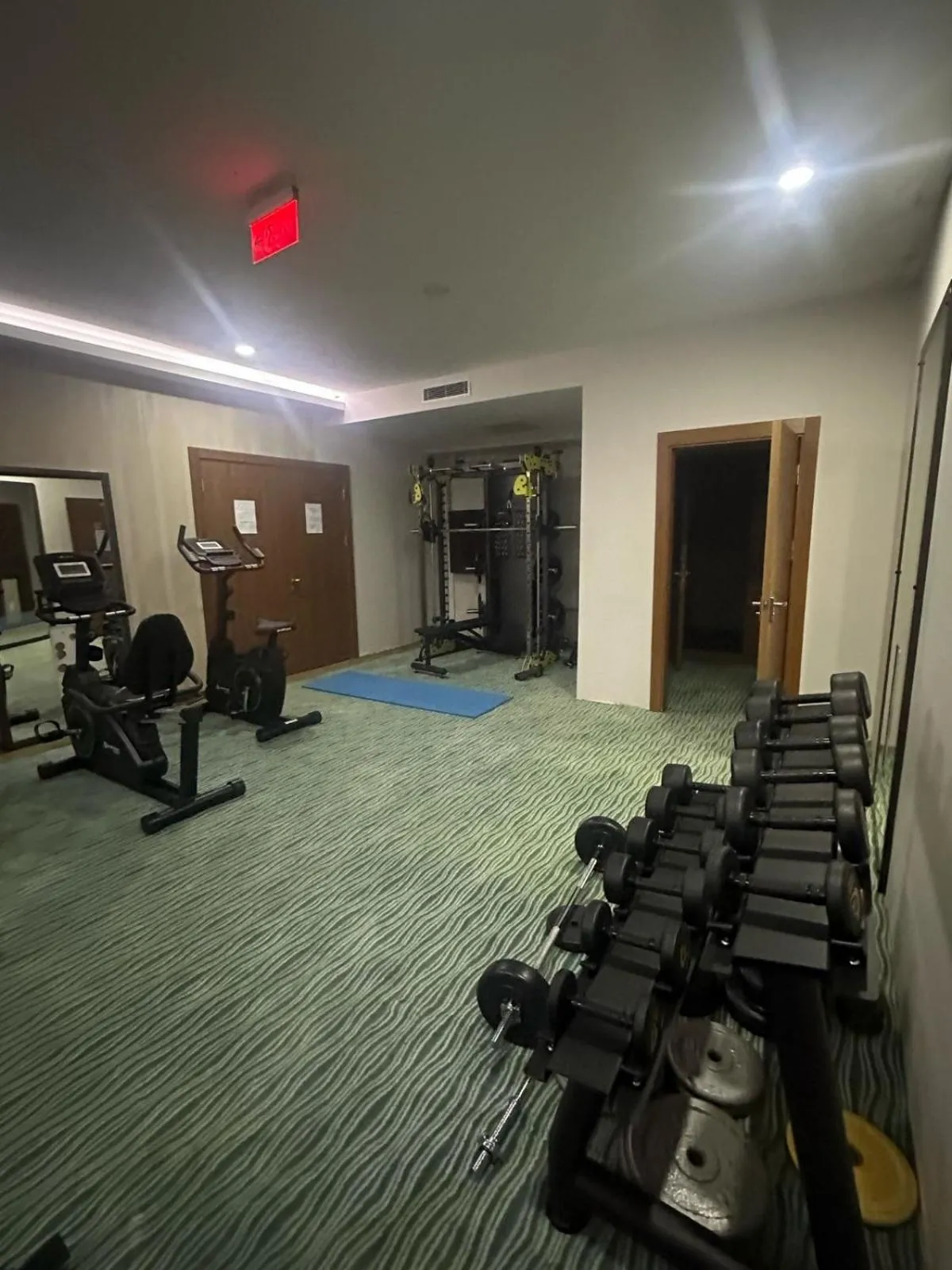 Fitness centre/facilities in saffari otel