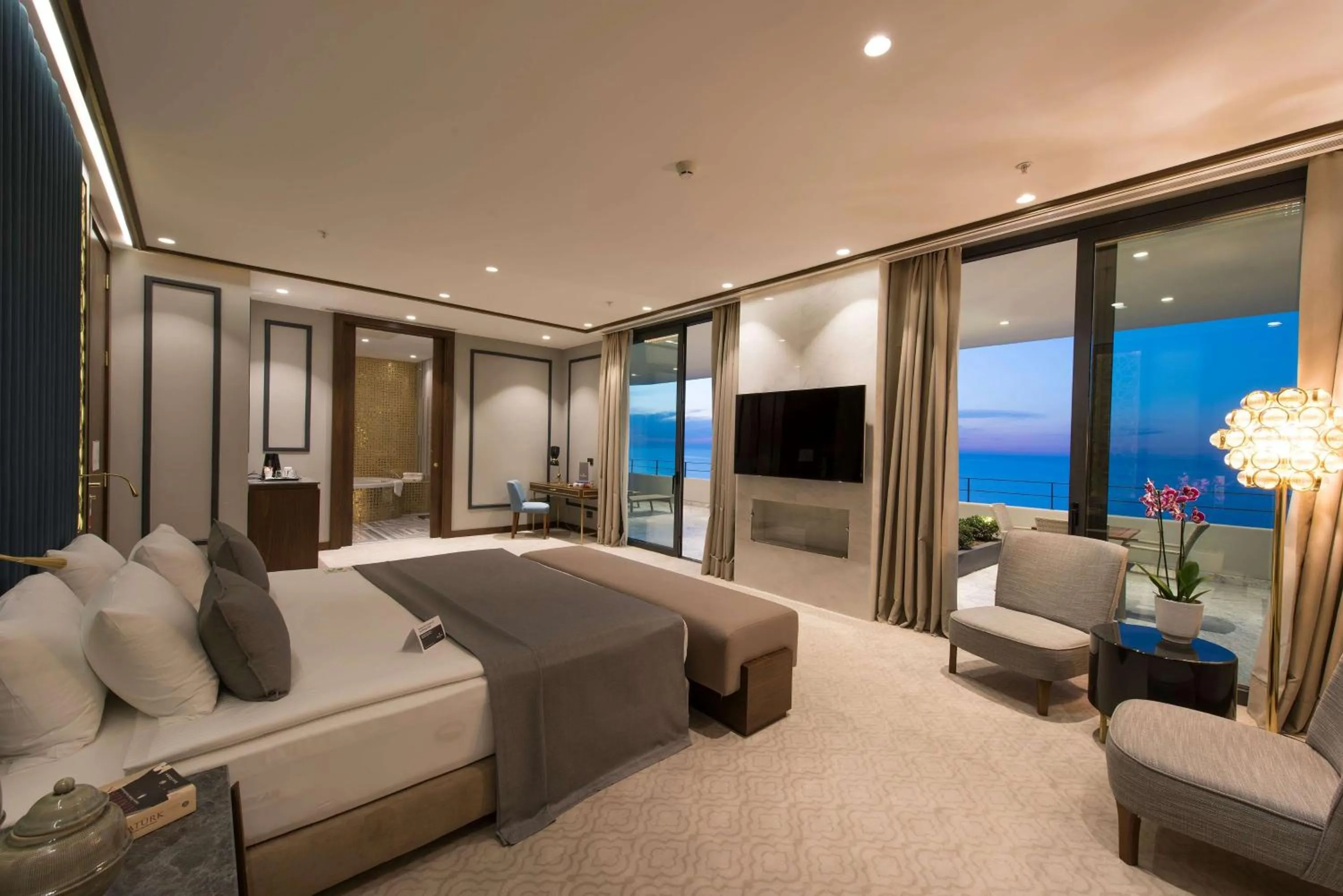 Photo of the whole room, Bed in Ramada Plaza Hotel & Spa Trabzon