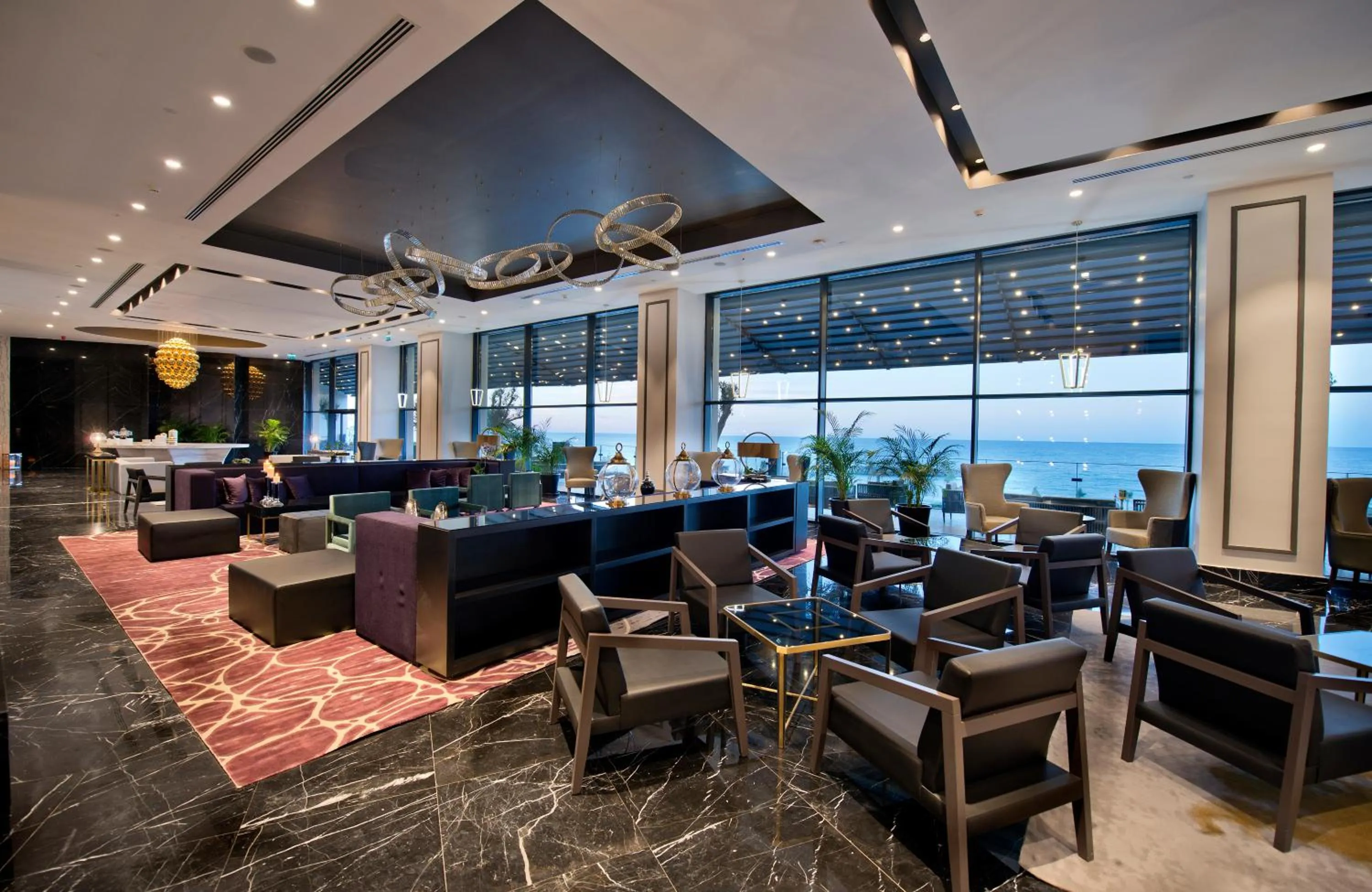 Communal lounge/ TV room in Ramada Plaza Hotel & Spa Trabzon